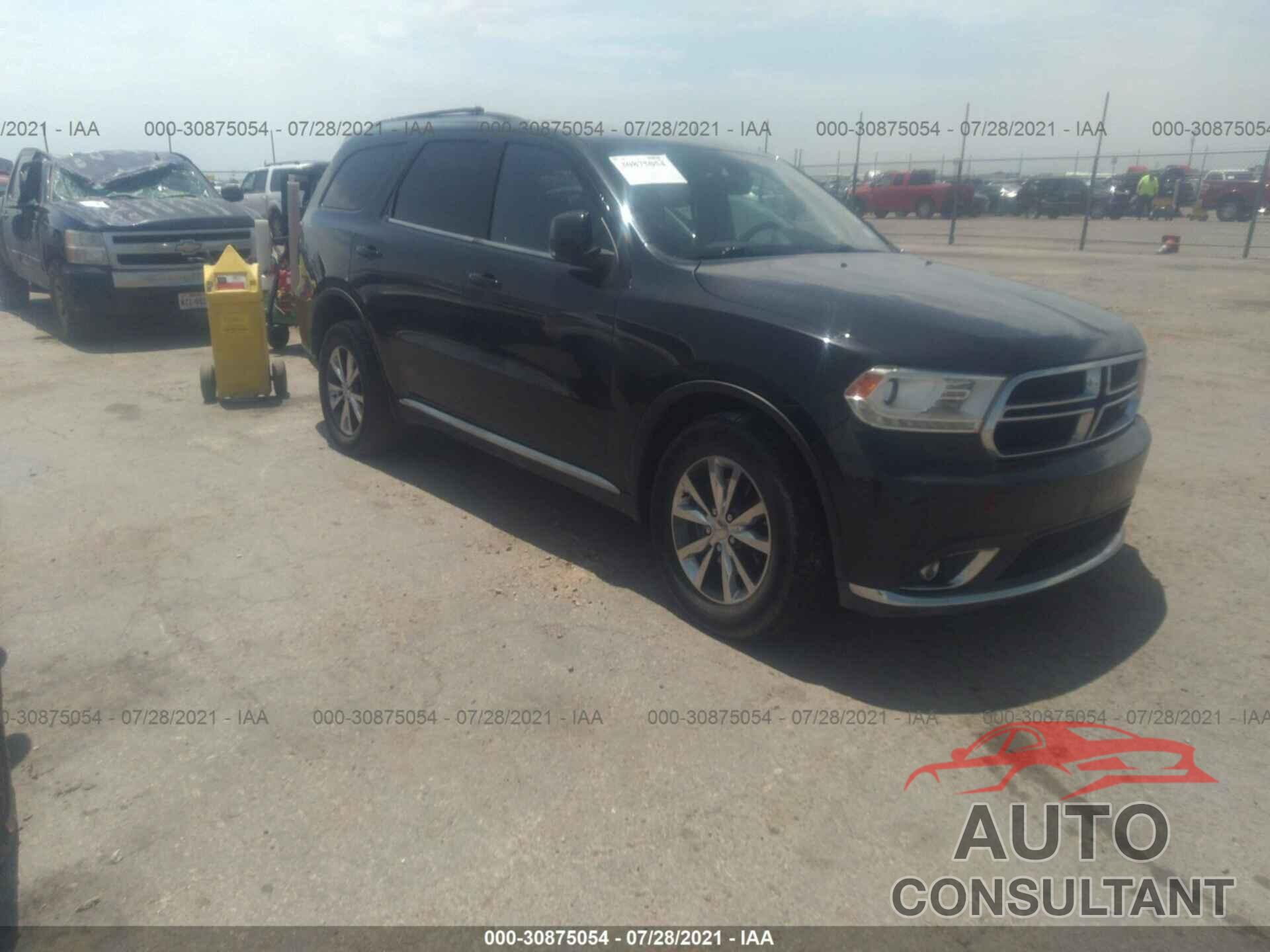 DODGE DURANGO 2016 - 1C4RDJDG7GC353577