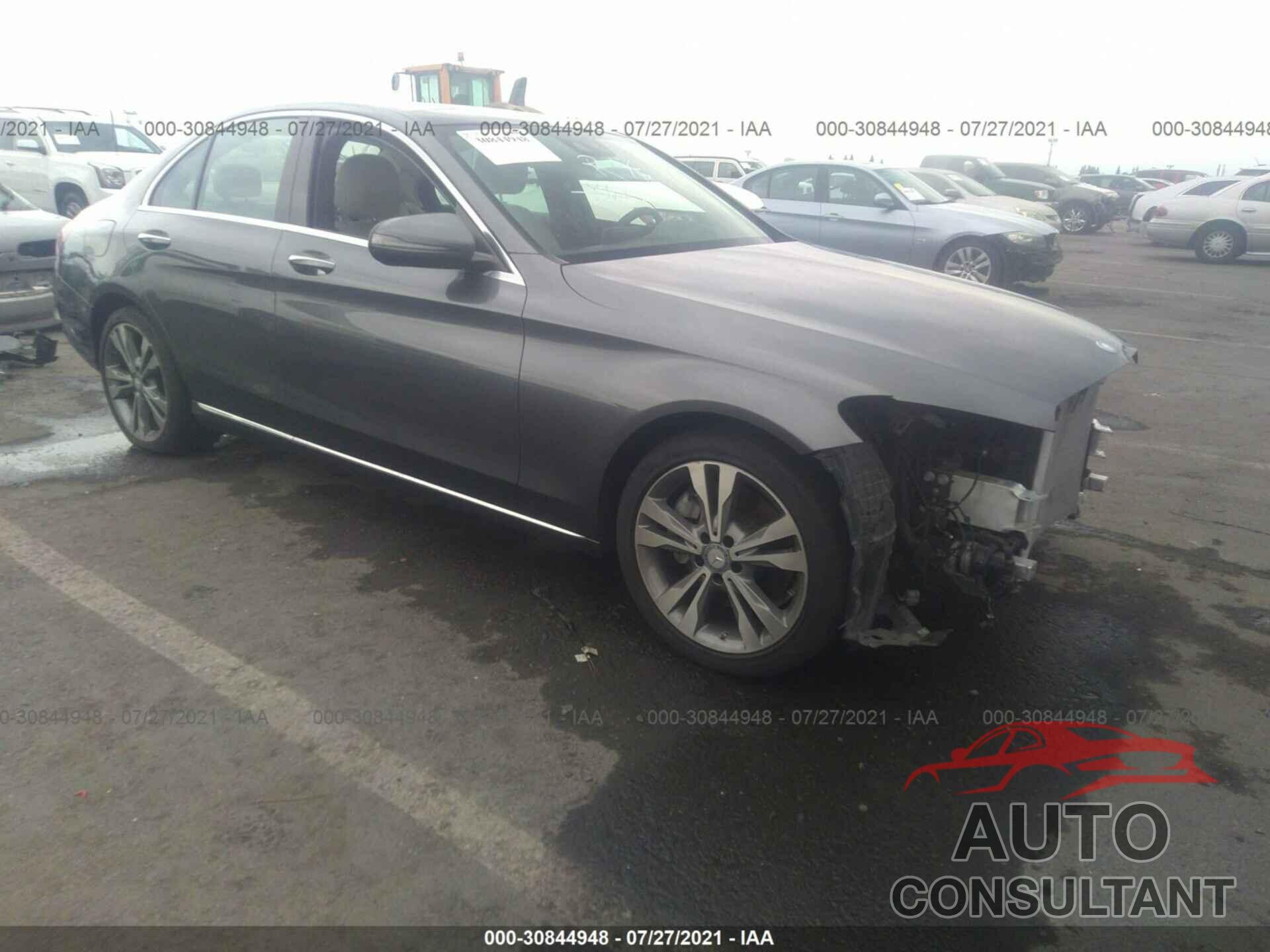 MERCEDES-BENZ C-CLASS 2017 - 55SWF4JB8HU187516