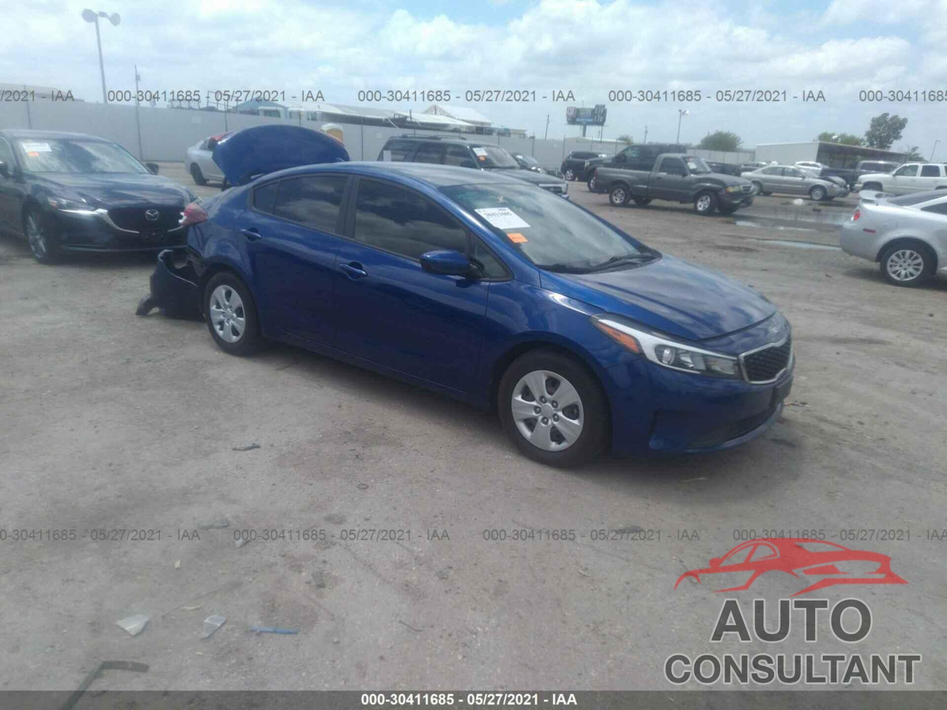 KIA FORTE 2017 - 3KPFK4A76HE109167