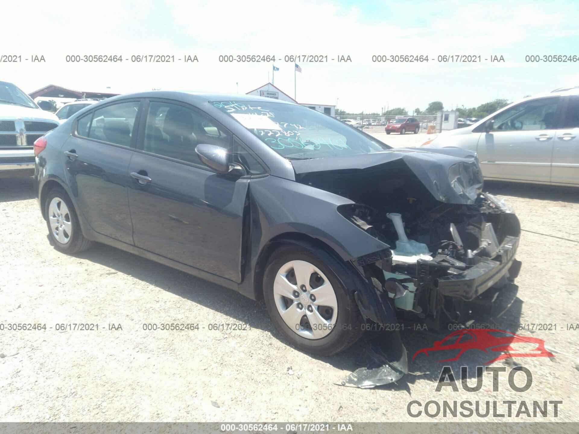 KIA FORTE 2016 - KNAFX4A65G5517742