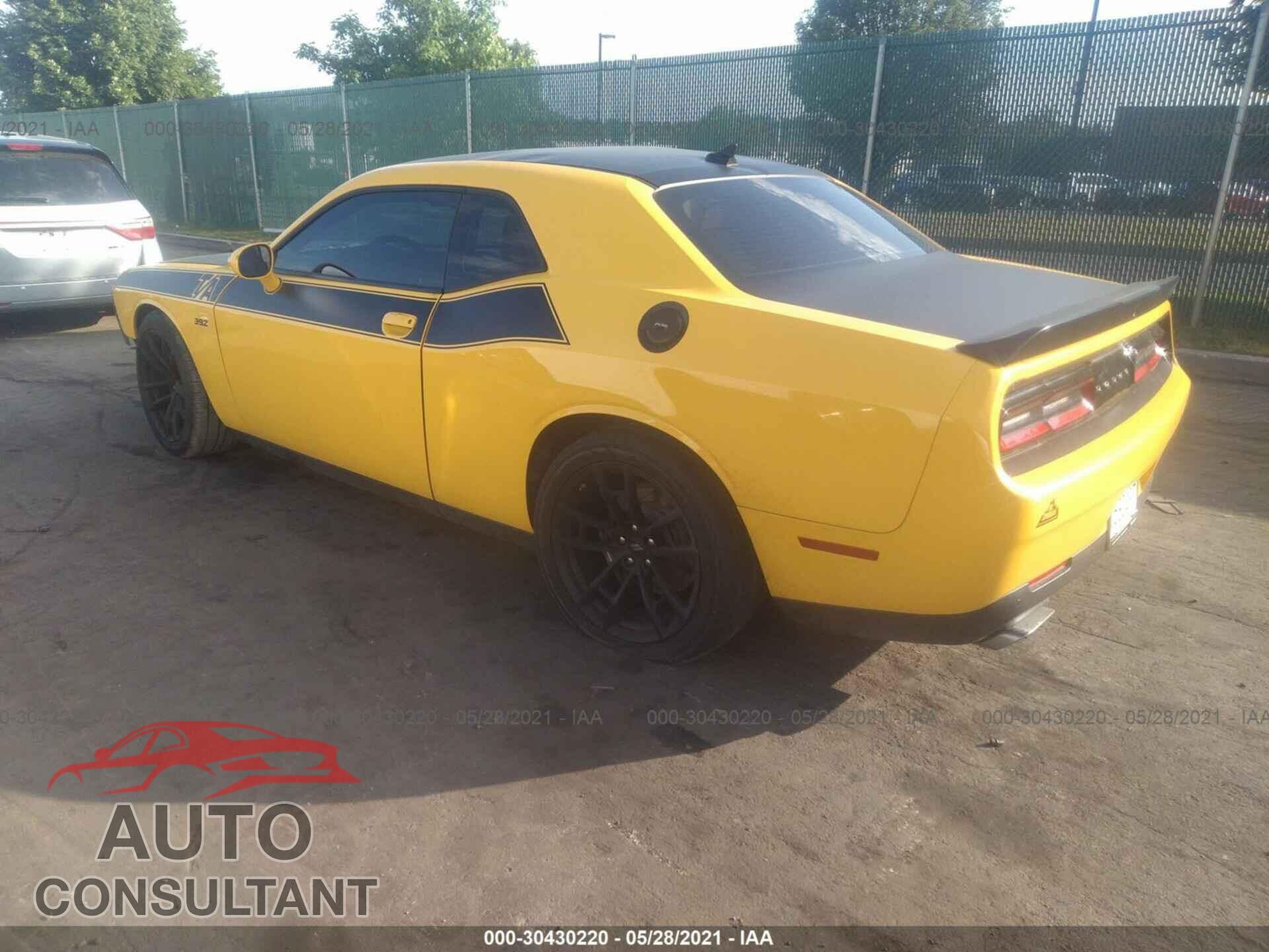 DODGE CHALLENGER 2018 - 2C3CDZFJ0JH209505