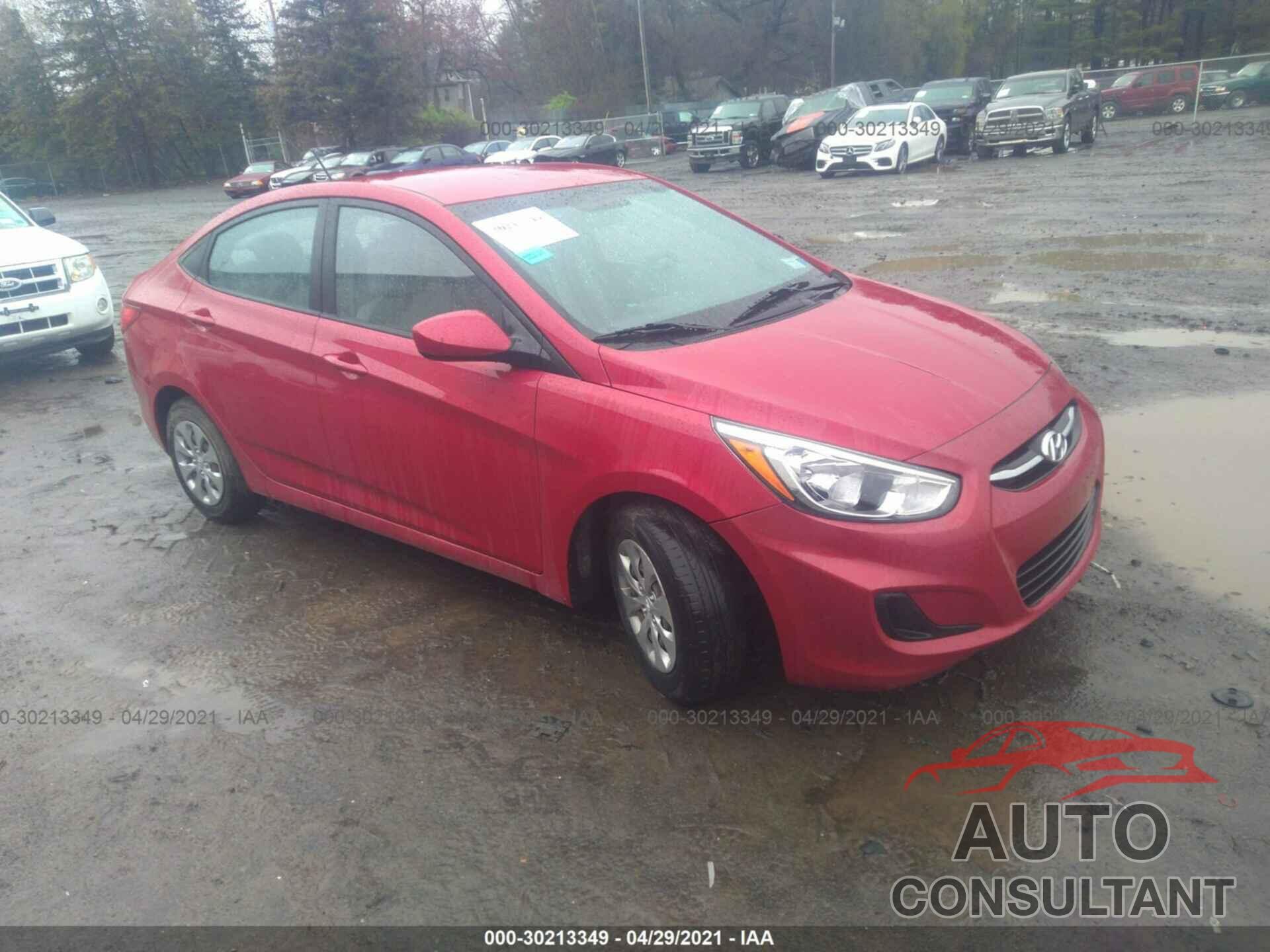 HYUNDAI ACCENT 2016 - KMHCT4AE2GU978794