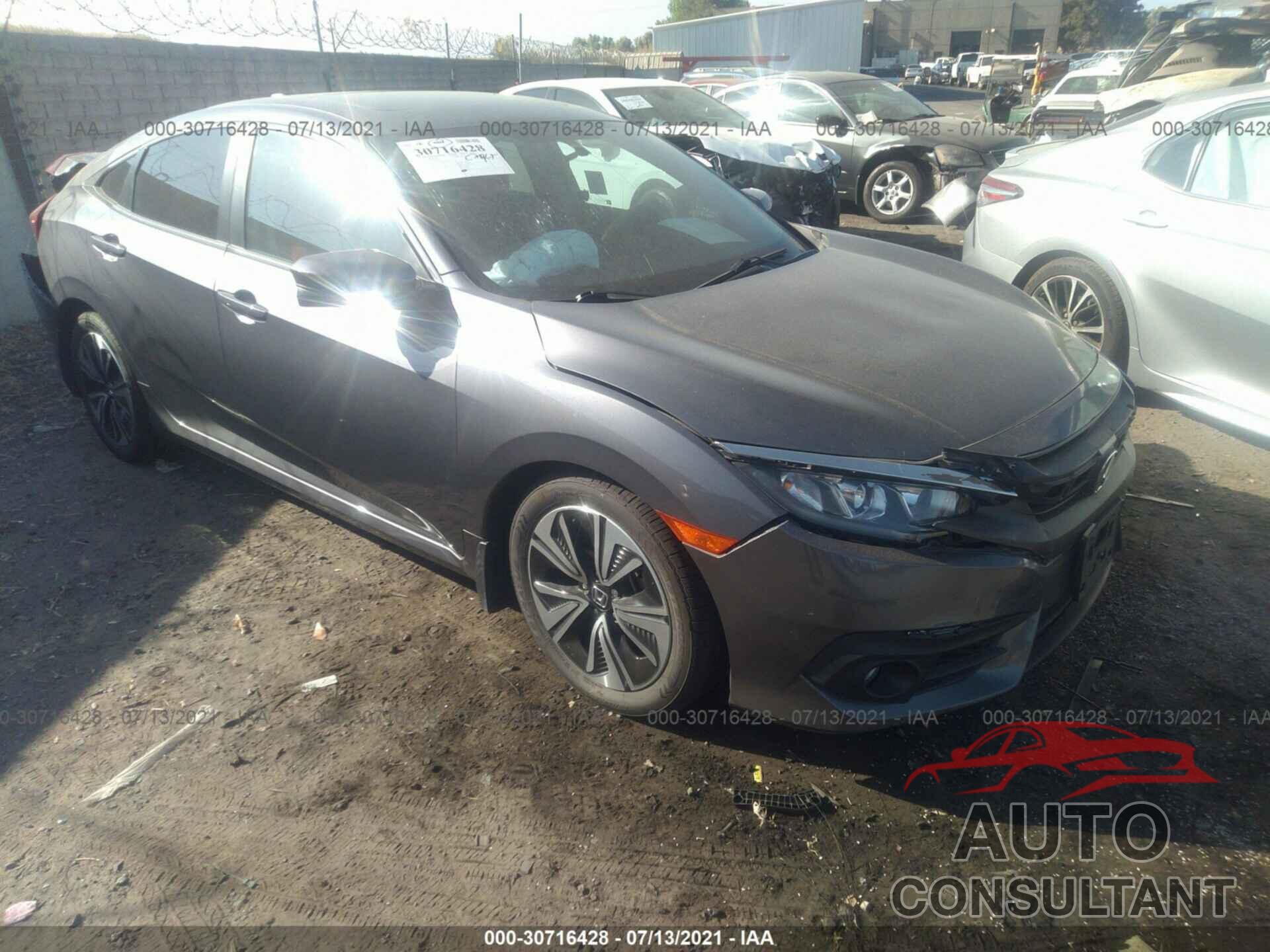 HONDA CIVIC SEDAN 2016 - 19XFC1F36GE221273