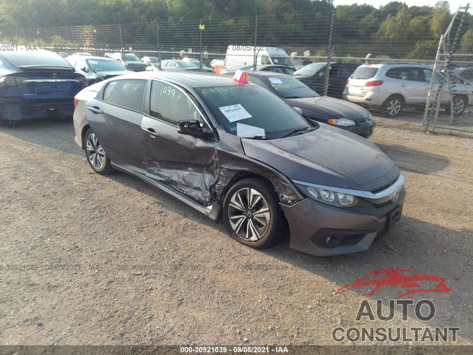 HONDA CIVIC SEDAN 2017 - 19XFC1F47HE013297