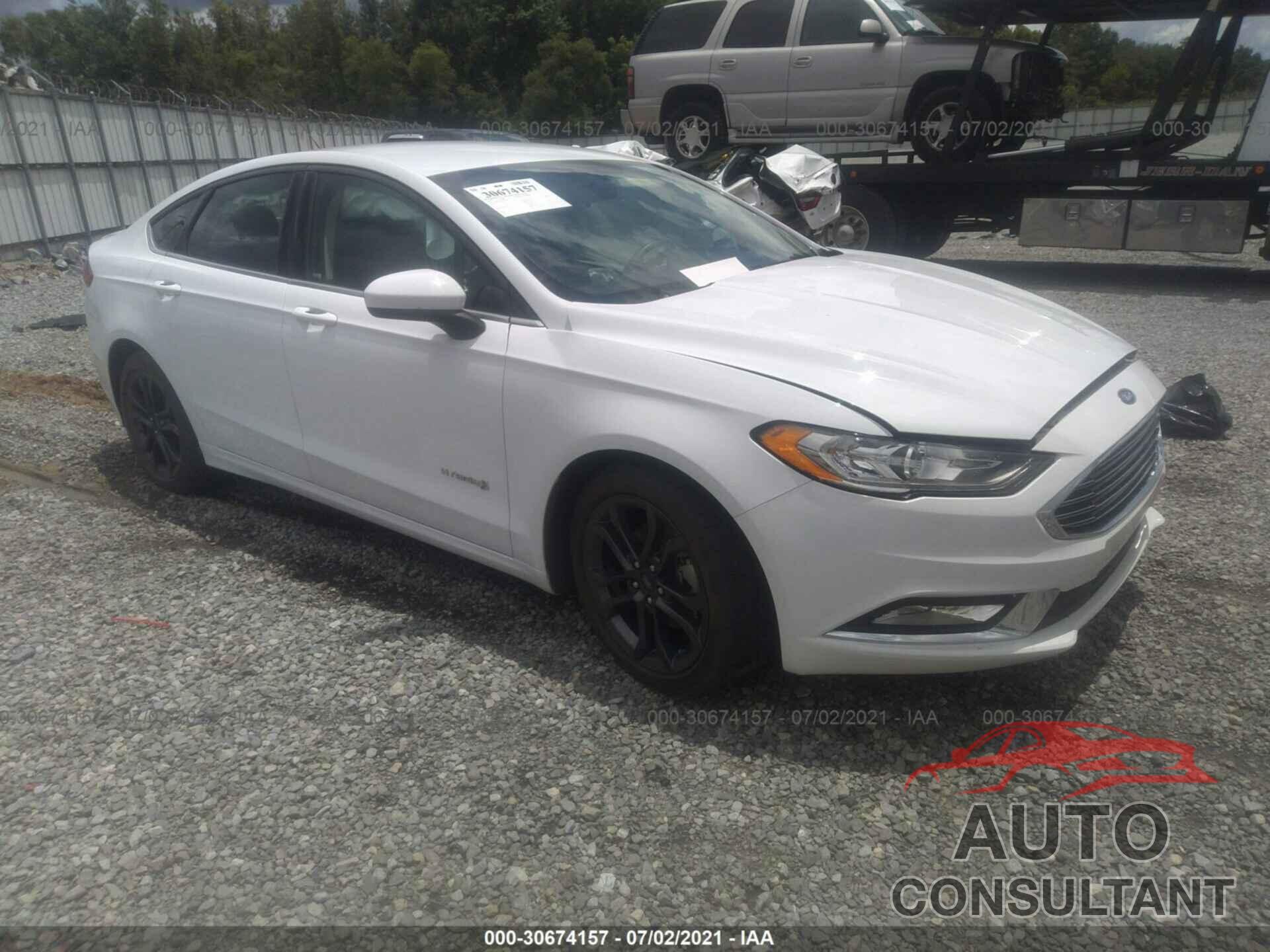 FORD FUSION HYBRID 2018 - 3FA6P0LU9JR160079