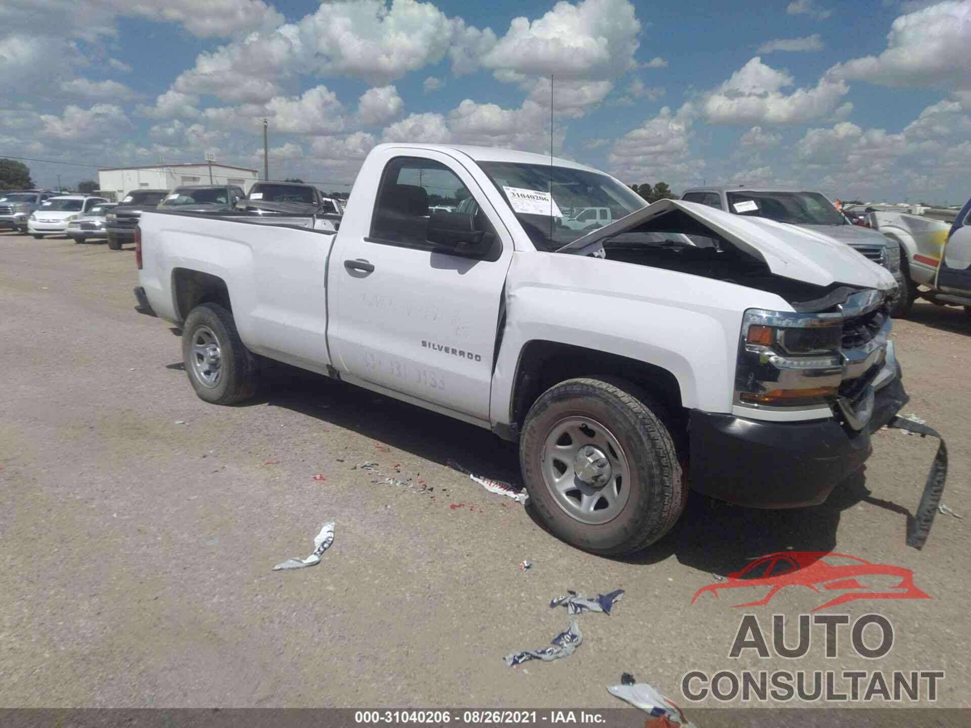 CHEVROLET SILVERADO 1500 2018 - 1GCNCNEH2JZ298718