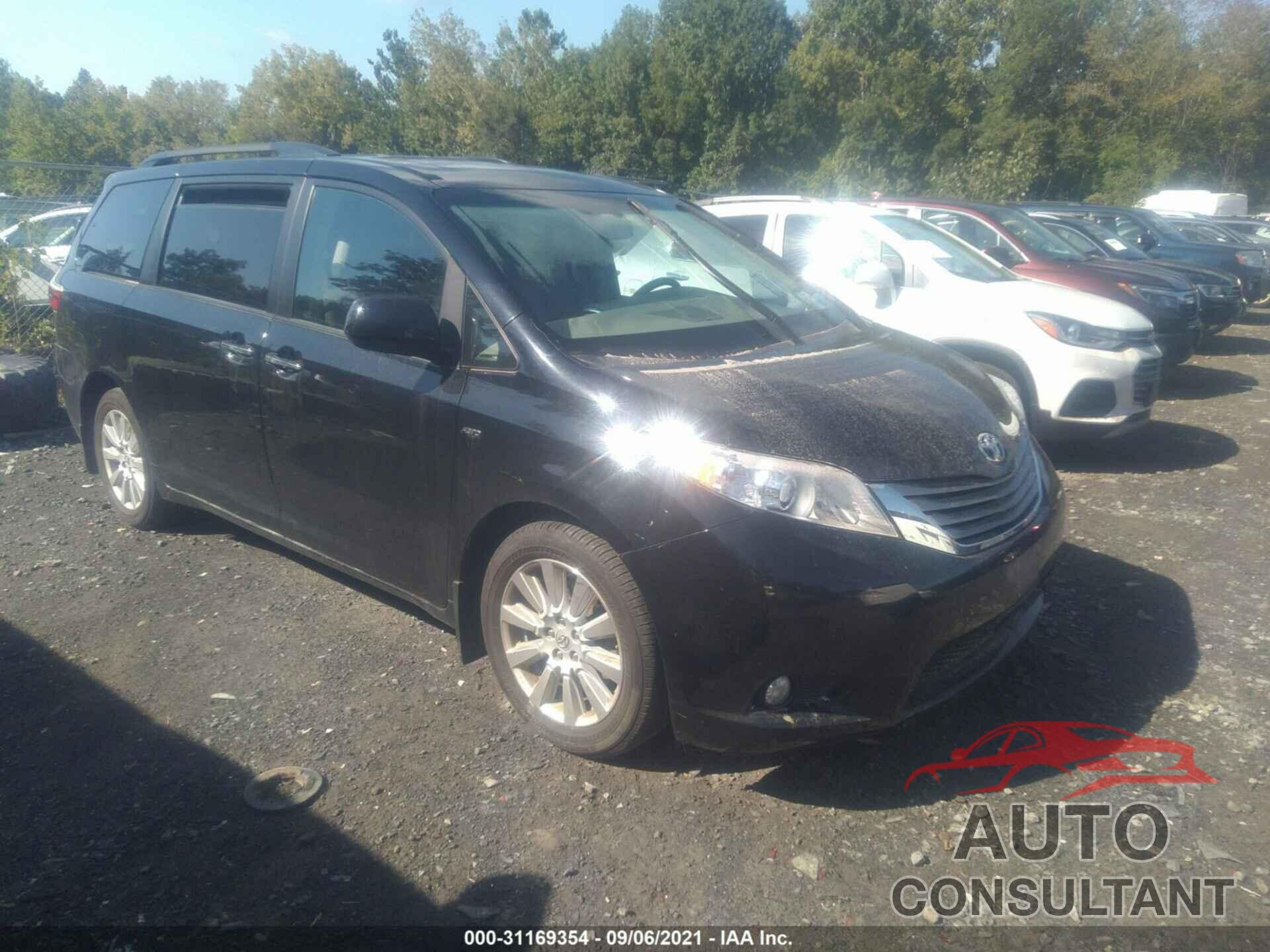 TOYOTA SIENNA 2017 - 5TDDZ3DC2HS172617