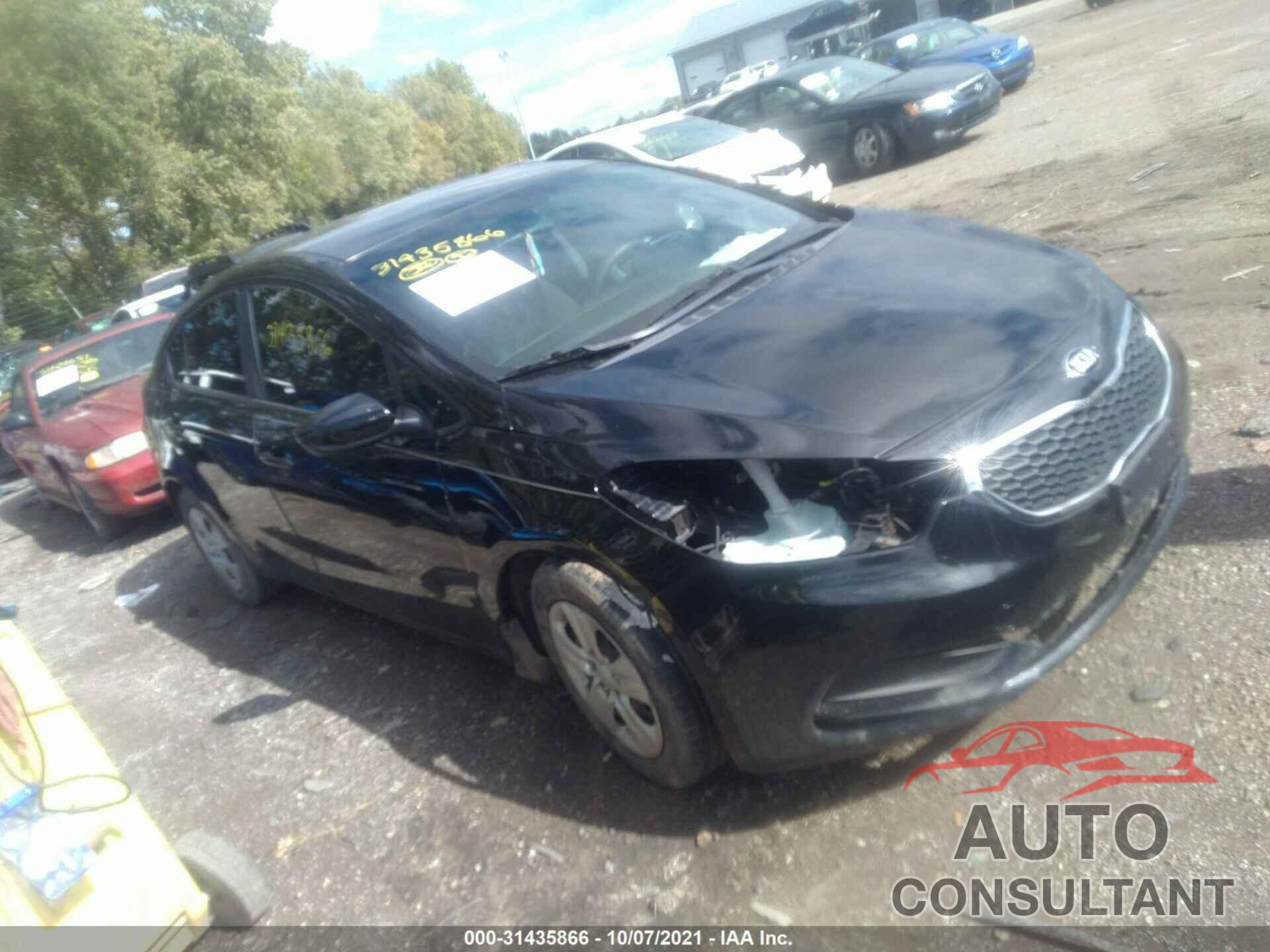 KIA FORTE 2016 - KNAFK4A68G5531374