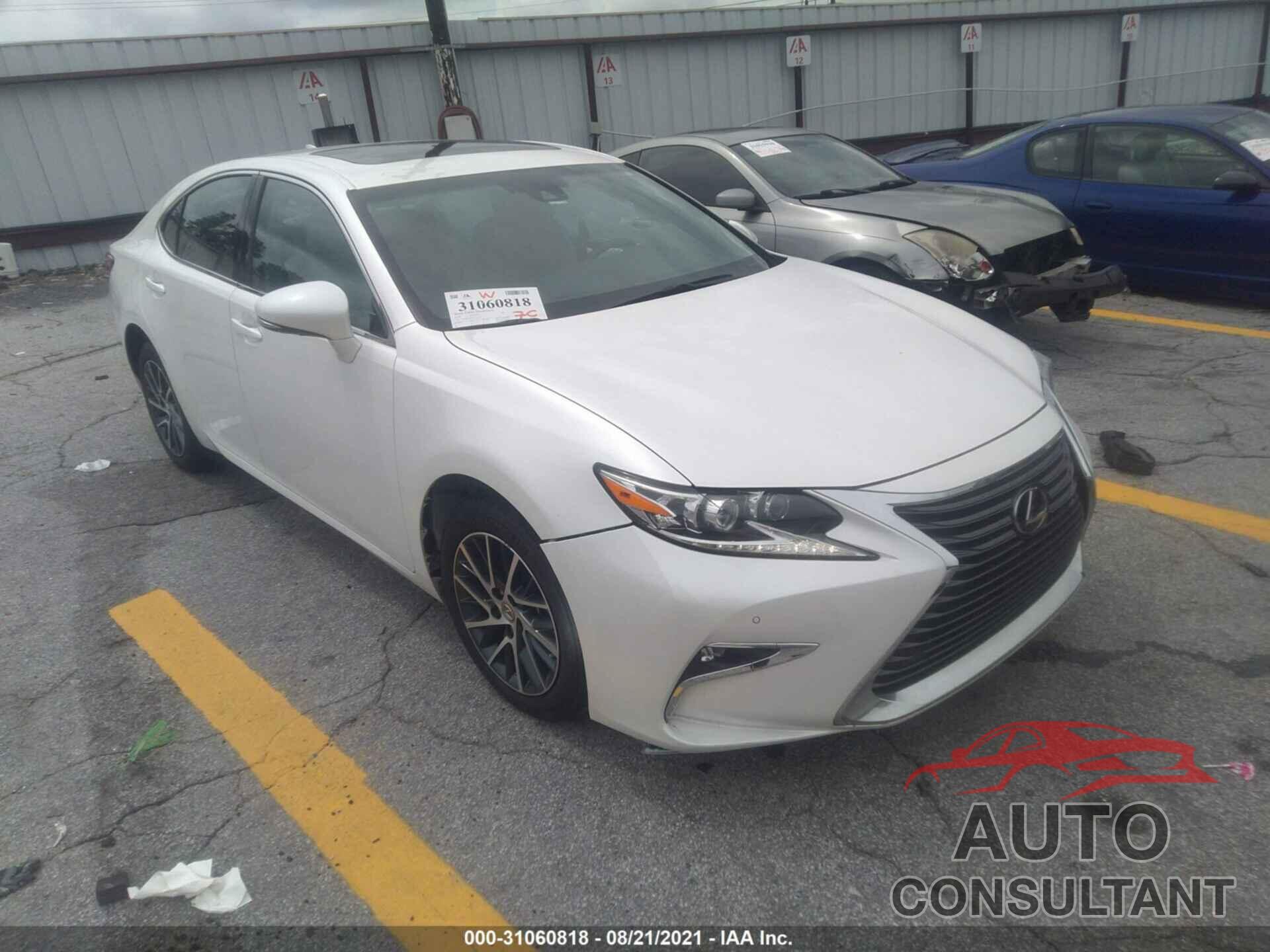 LEXUS ES 2018 - 58ABK1GGXJU112427