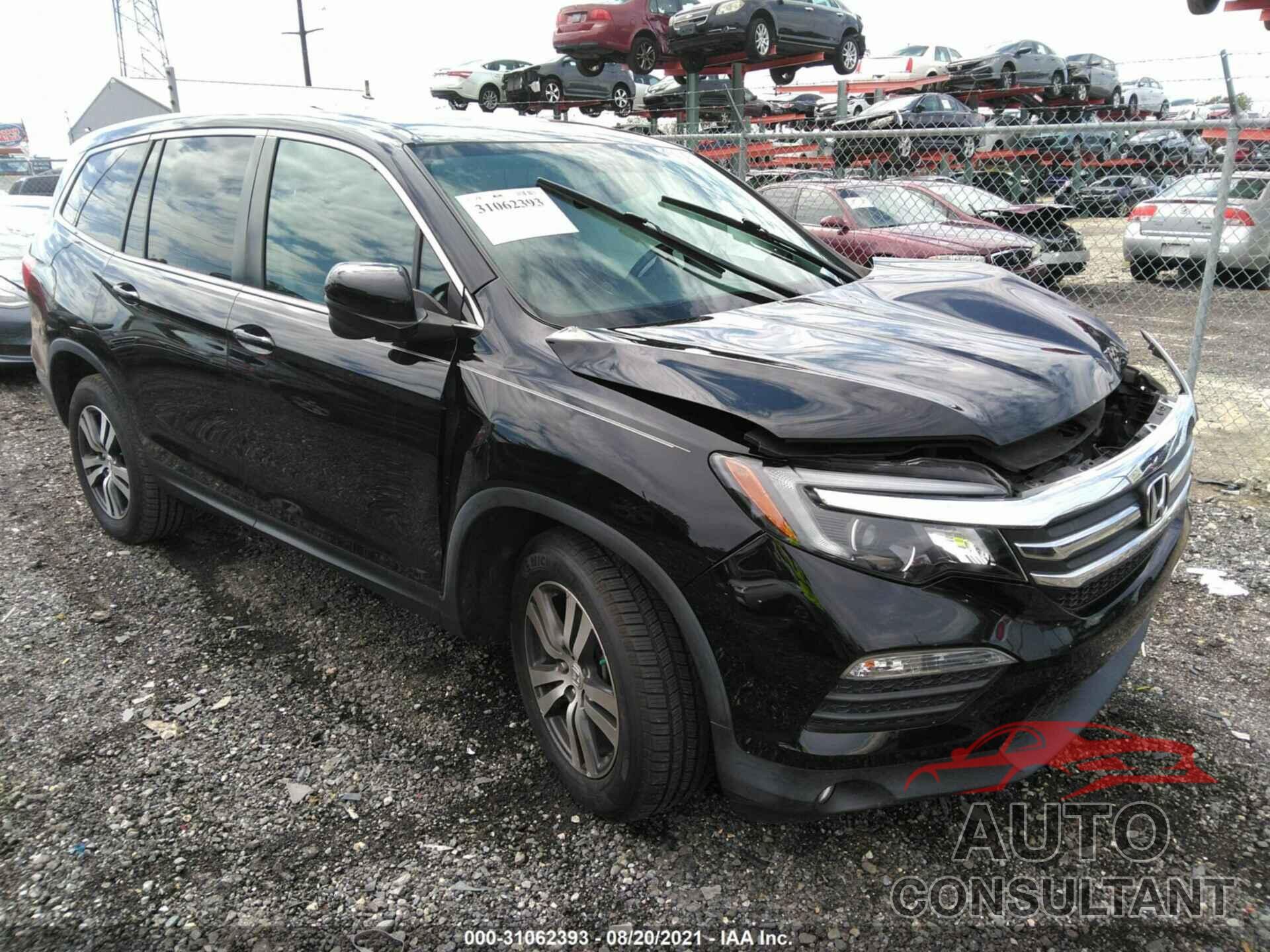 HONDA PILOT 2016 - 5FNYF5H54GB038857
