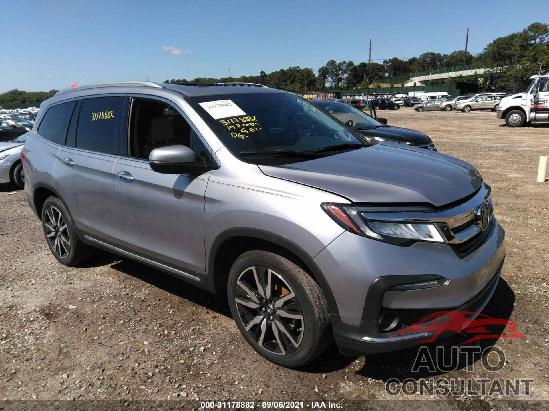 HONDA PILOT 2019 - 5FNYF6H92KB063256