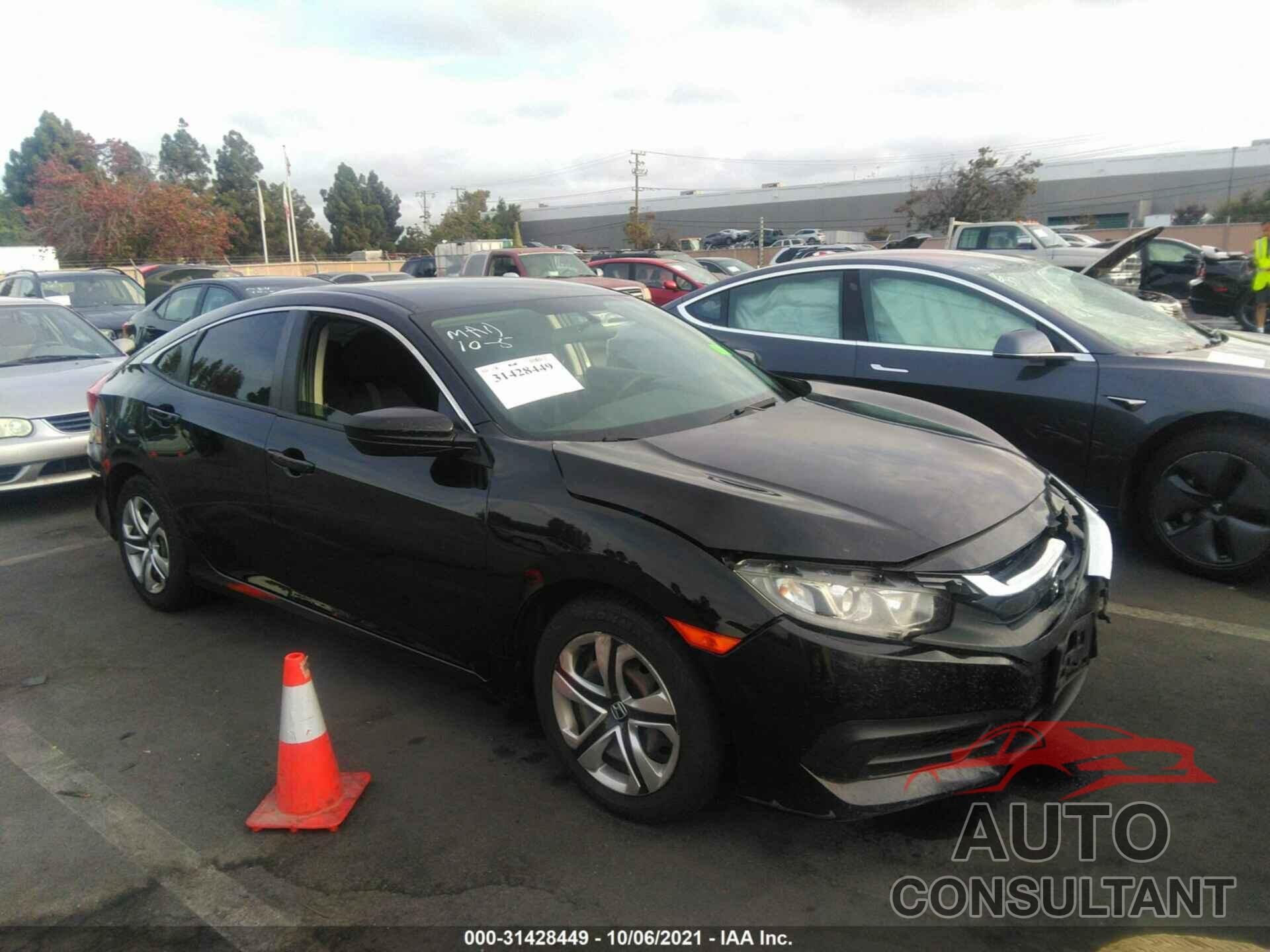 HONDA CIVIC SEDAN 2016 - 19XFC2F53GE204583