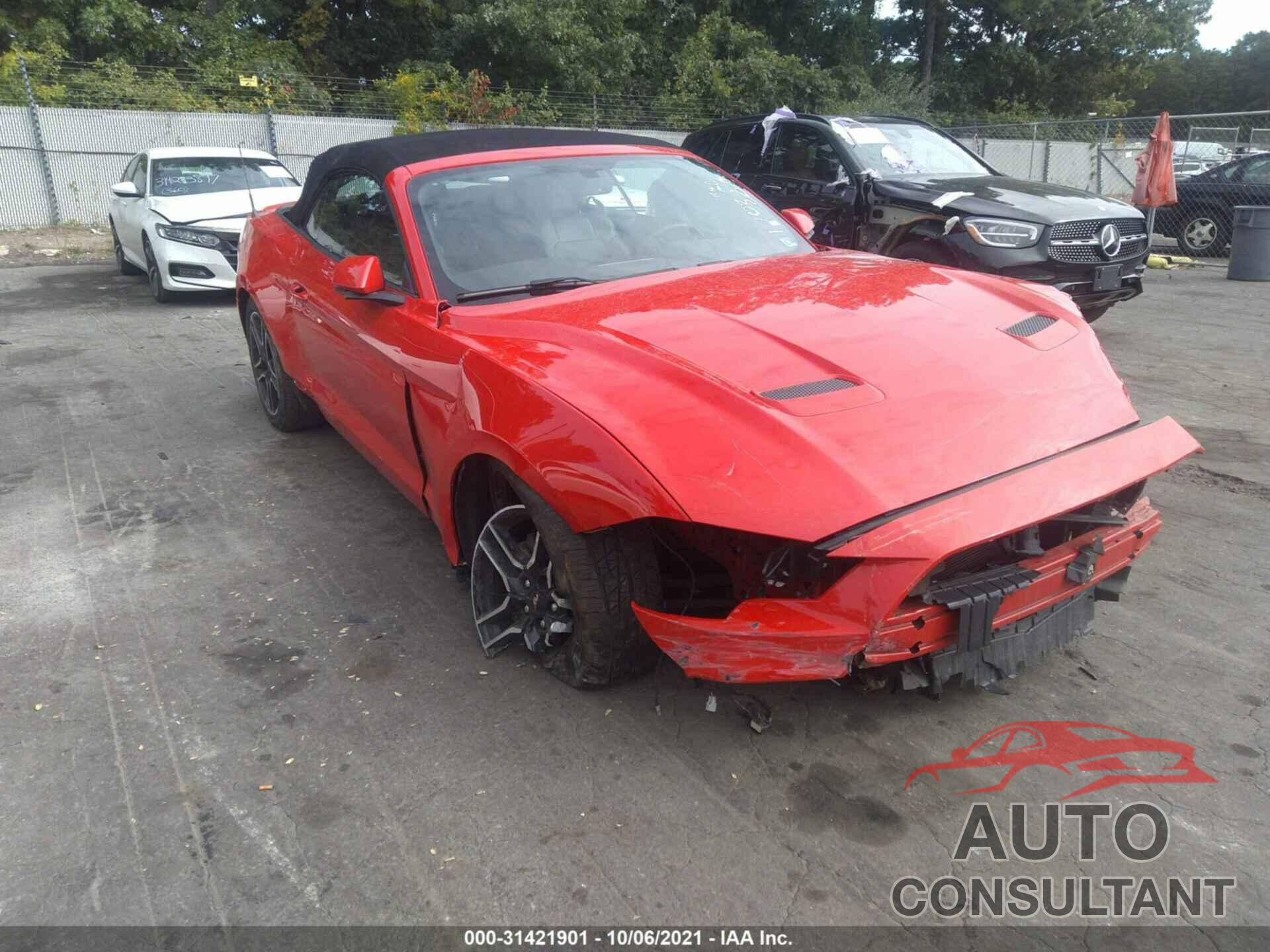 FORD MUSTANG 2019 - 1FATP8UH3K5170386