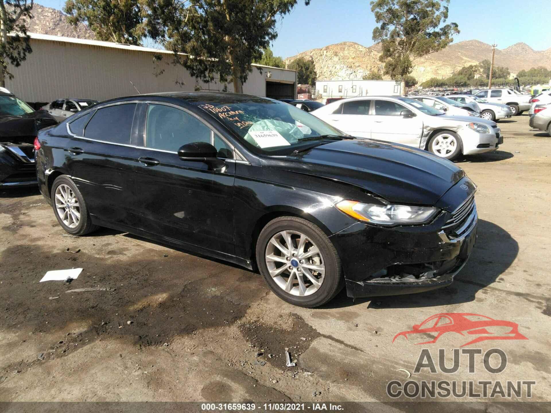 FORD FUSION 2017 - 3FA6P0H73HR221746