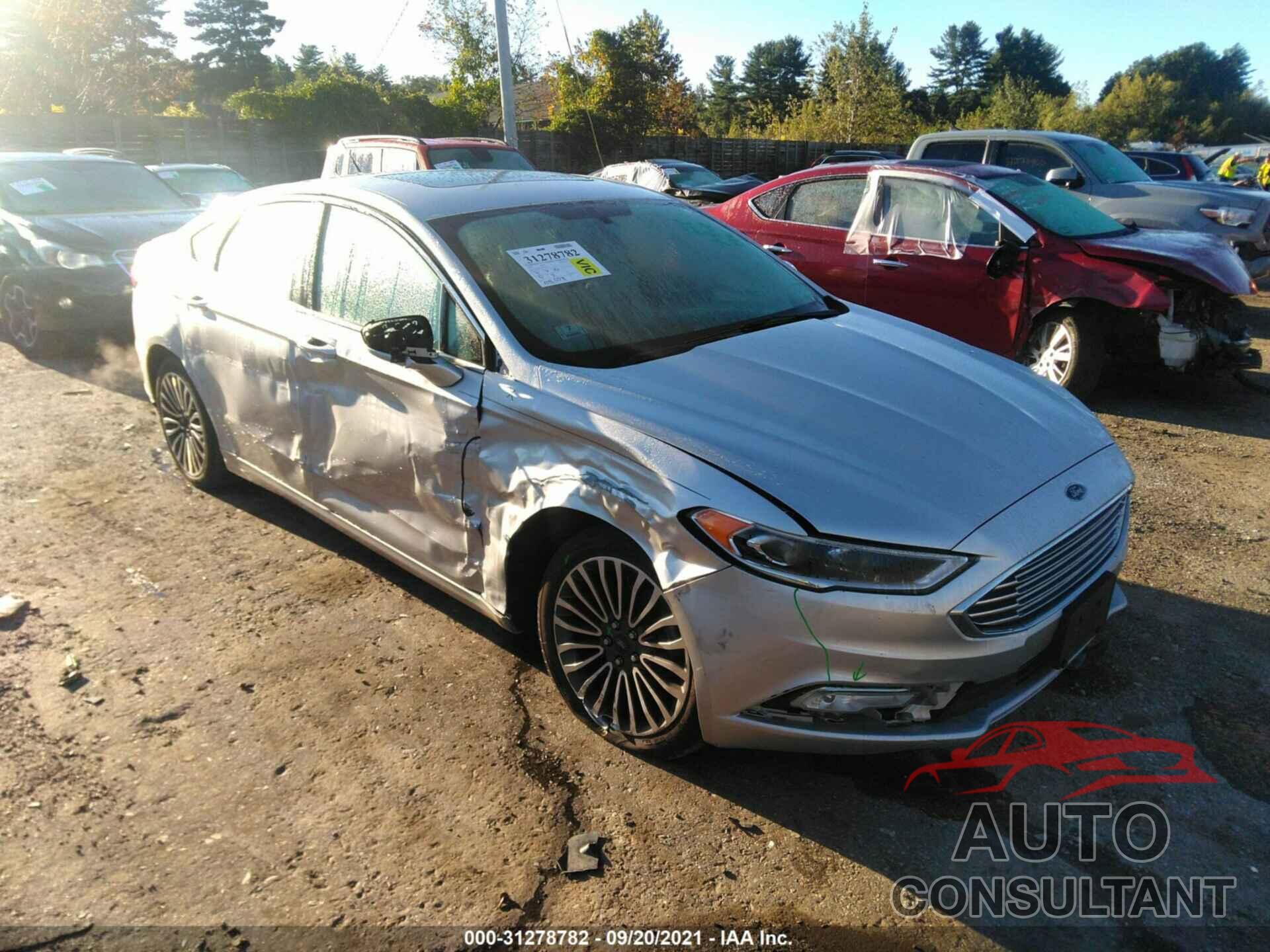 FORD FUSION 2018 - 3FA6P0D93JR205558