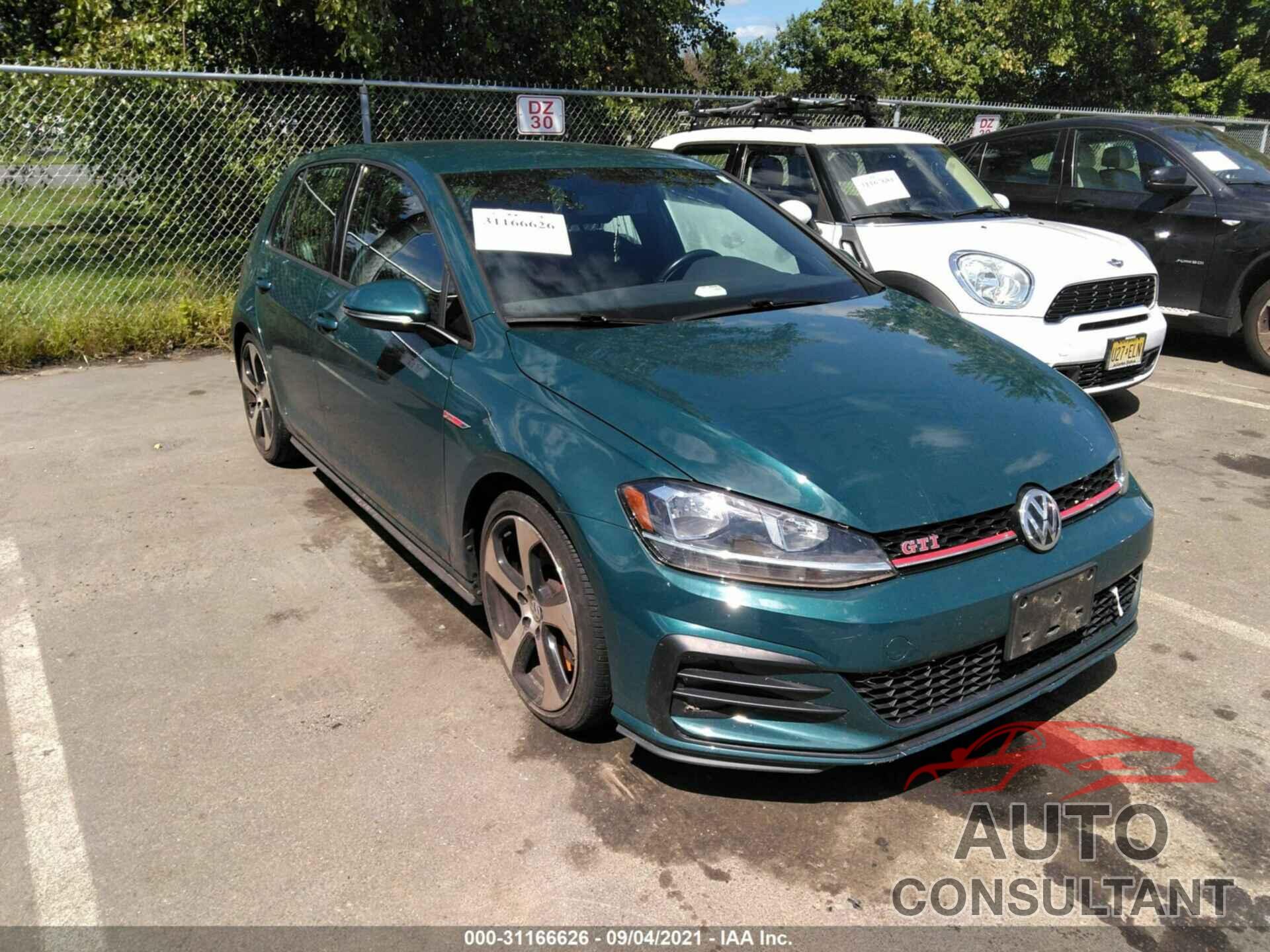 VOLKSWAGEN GOLF GTI 2019 - 3VW6T7AU1KM013476