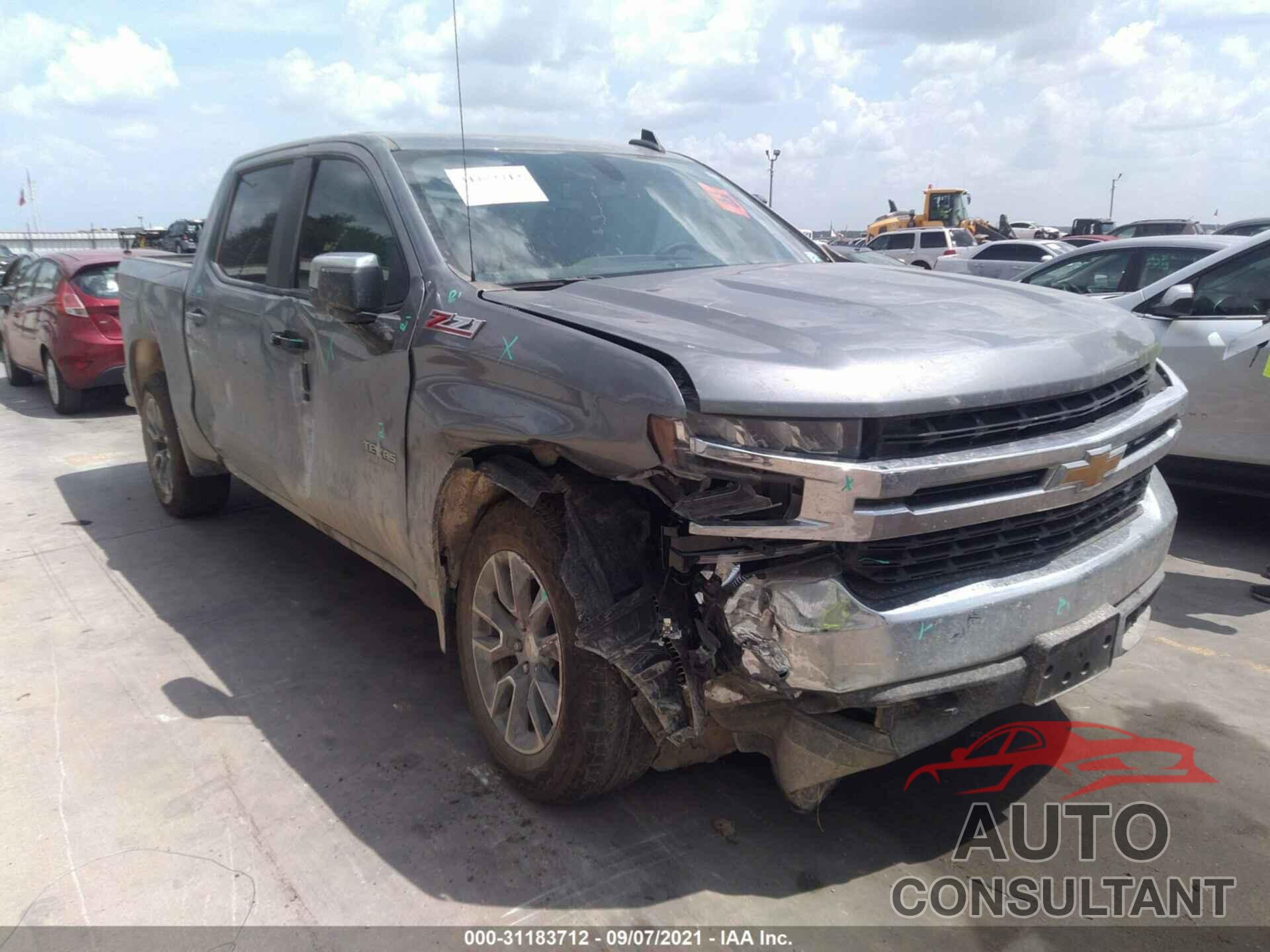 CHEVROLET SILVERADO 1500 2021 - 3GCUYDED5MG290931