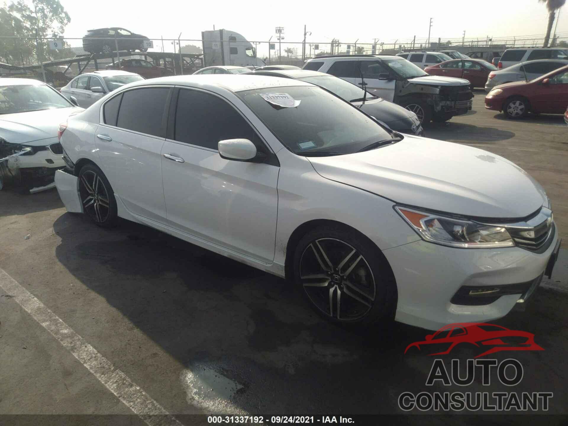 HONDA ACCORD SEDAN 2016 - 1HGCR2F5XGA150267