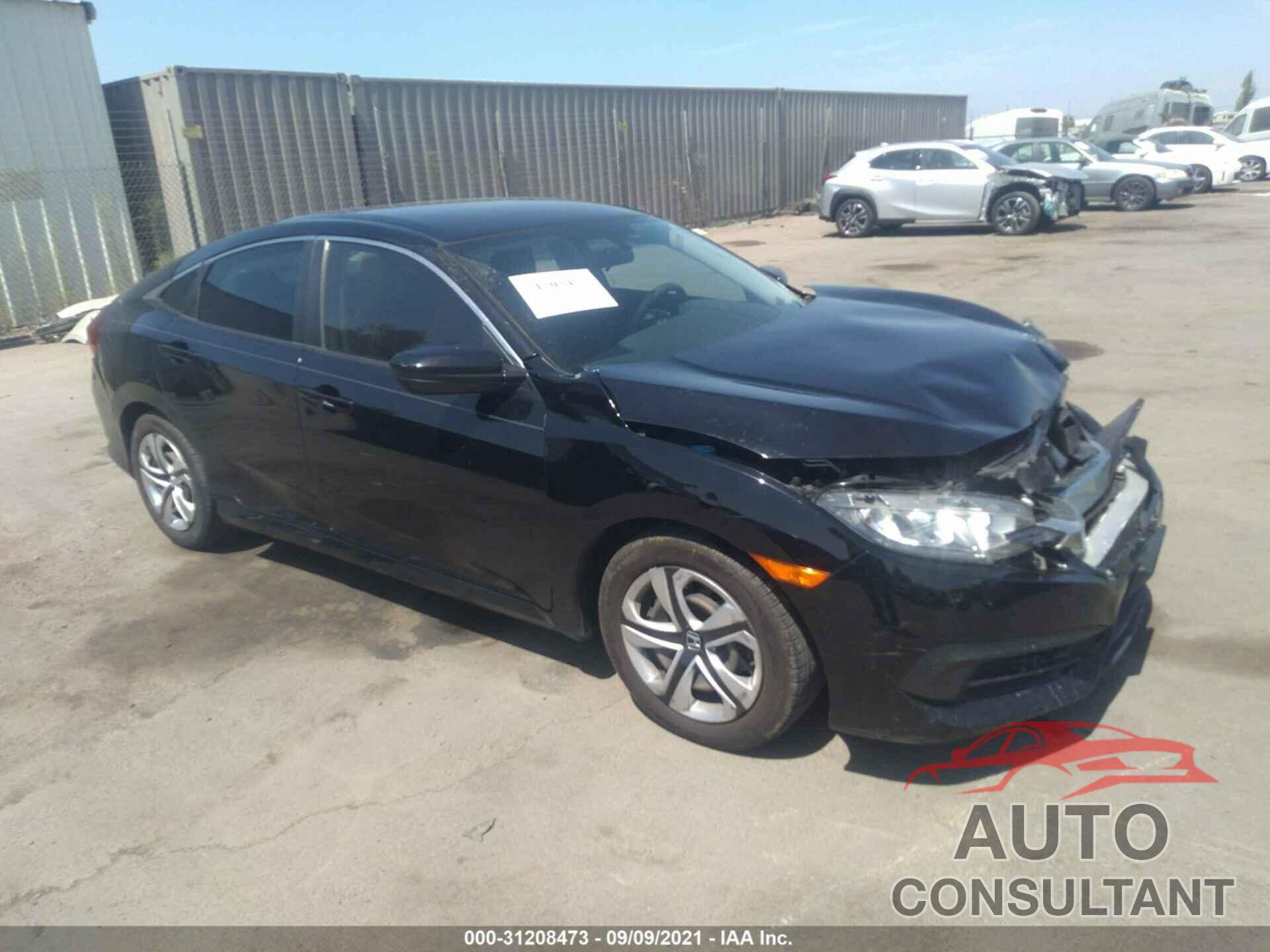 HONDA CIVIC SEDAN 2017 - 2HGFC2F52HH501903