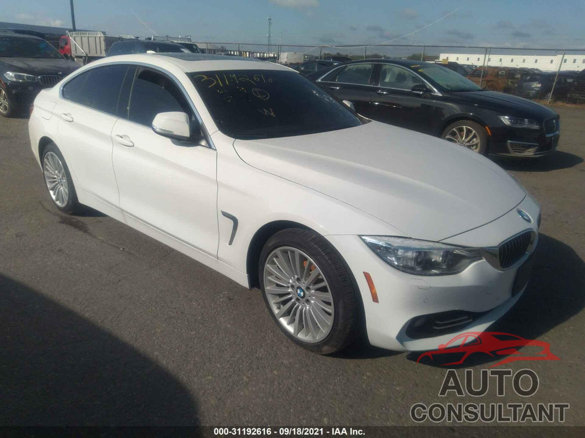 BMW 4 SERIES 2016 - wba4c9c56gg140959