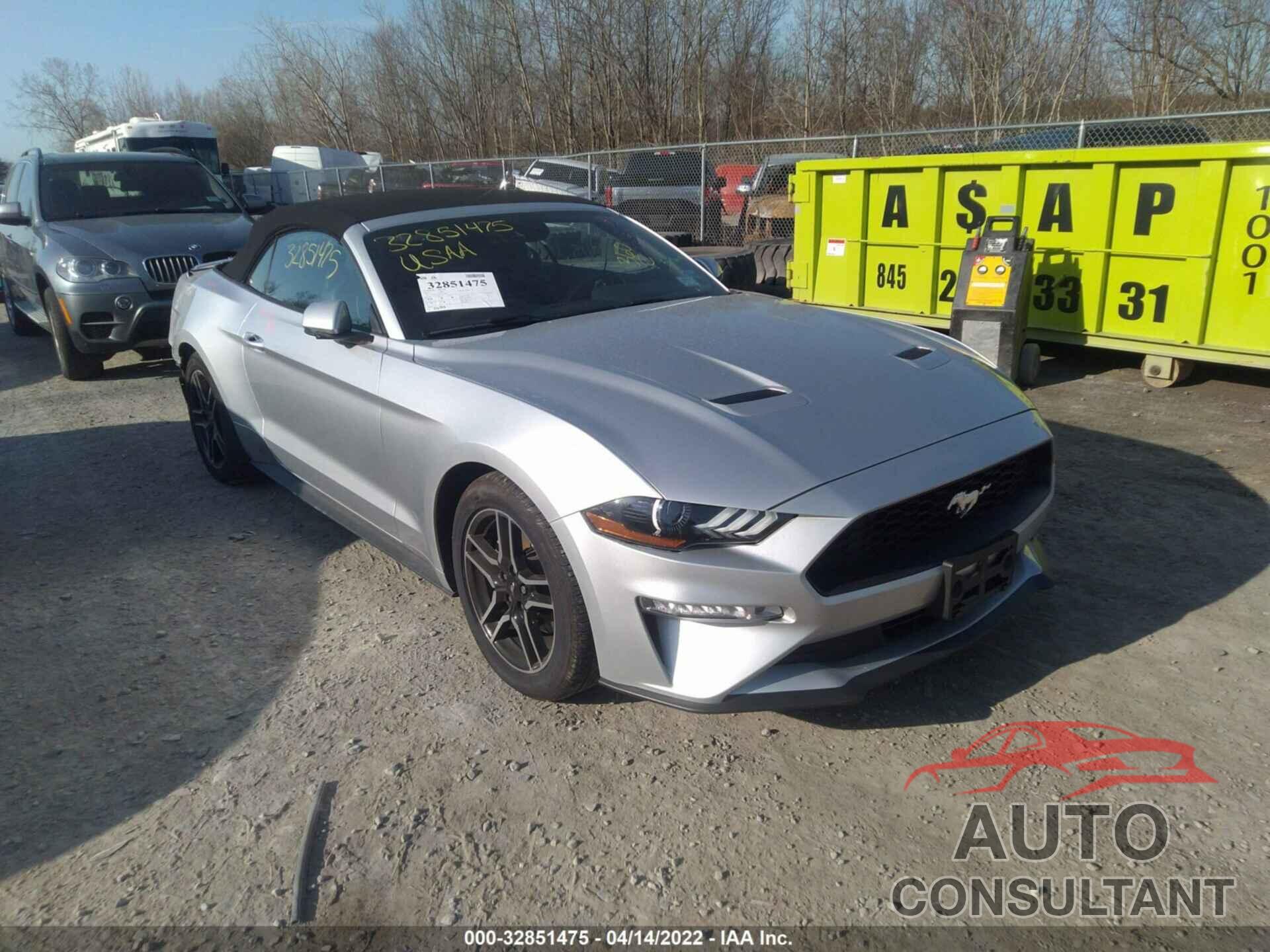 FORD MUSTANG 2019 - 1FATP8UH9K5163085