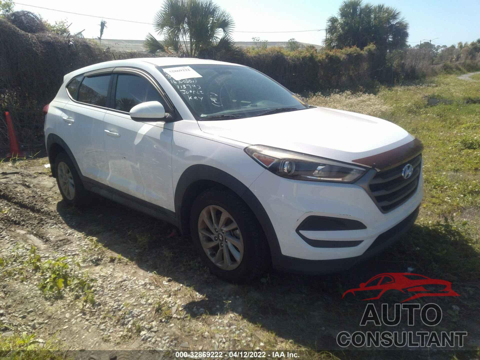 HYUNDAI TUCSON 2016 - KM8J23A4XGU113793