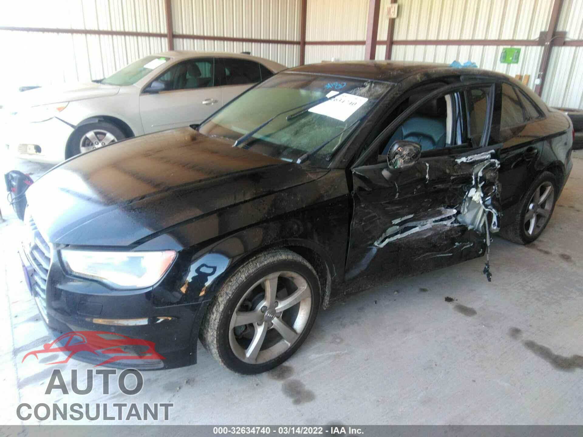 AUDI A3 2016 - WAUA7GFF2G1099636