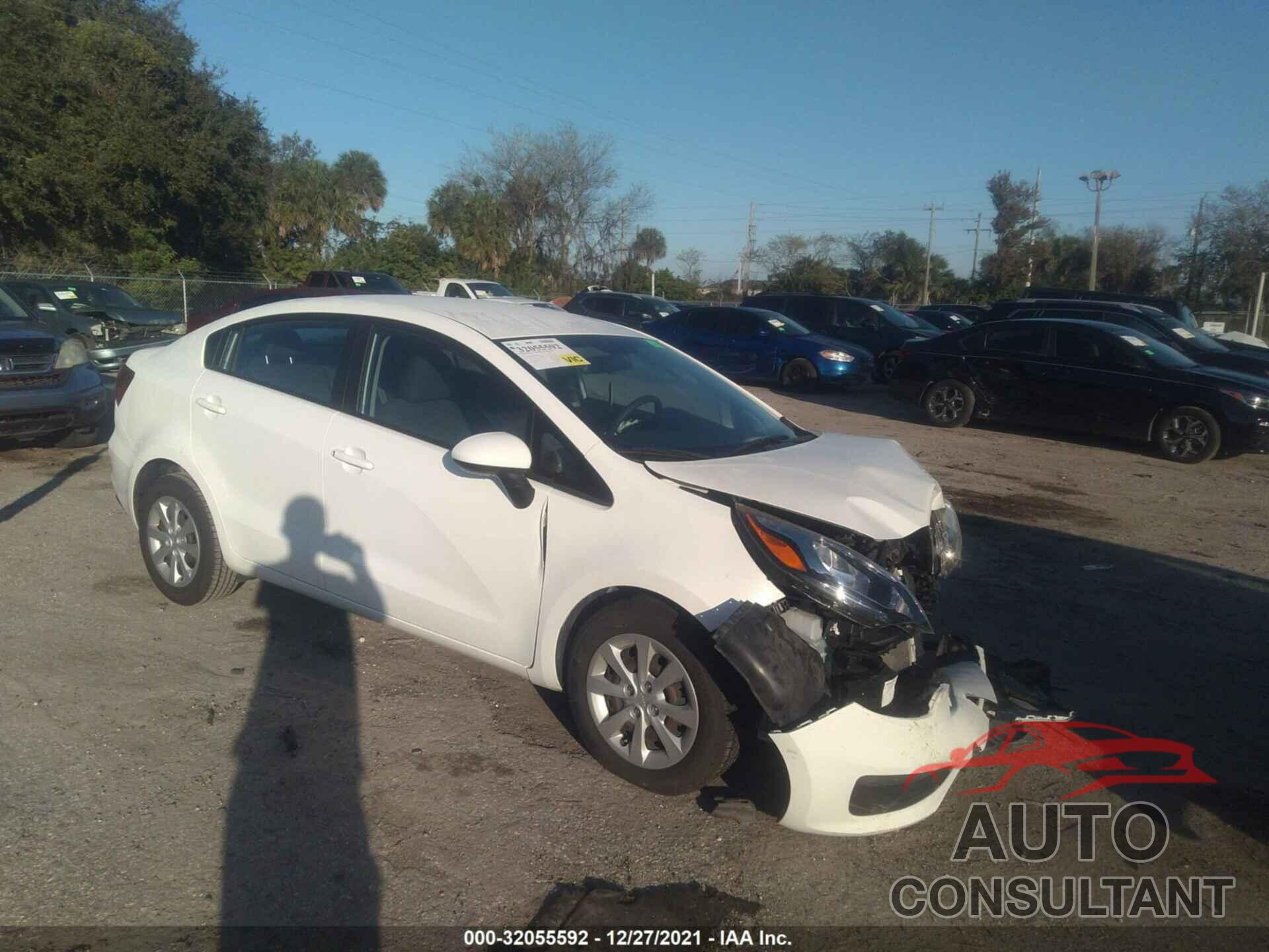 KIA RIO 2017 - KNADM4A3XH6049699