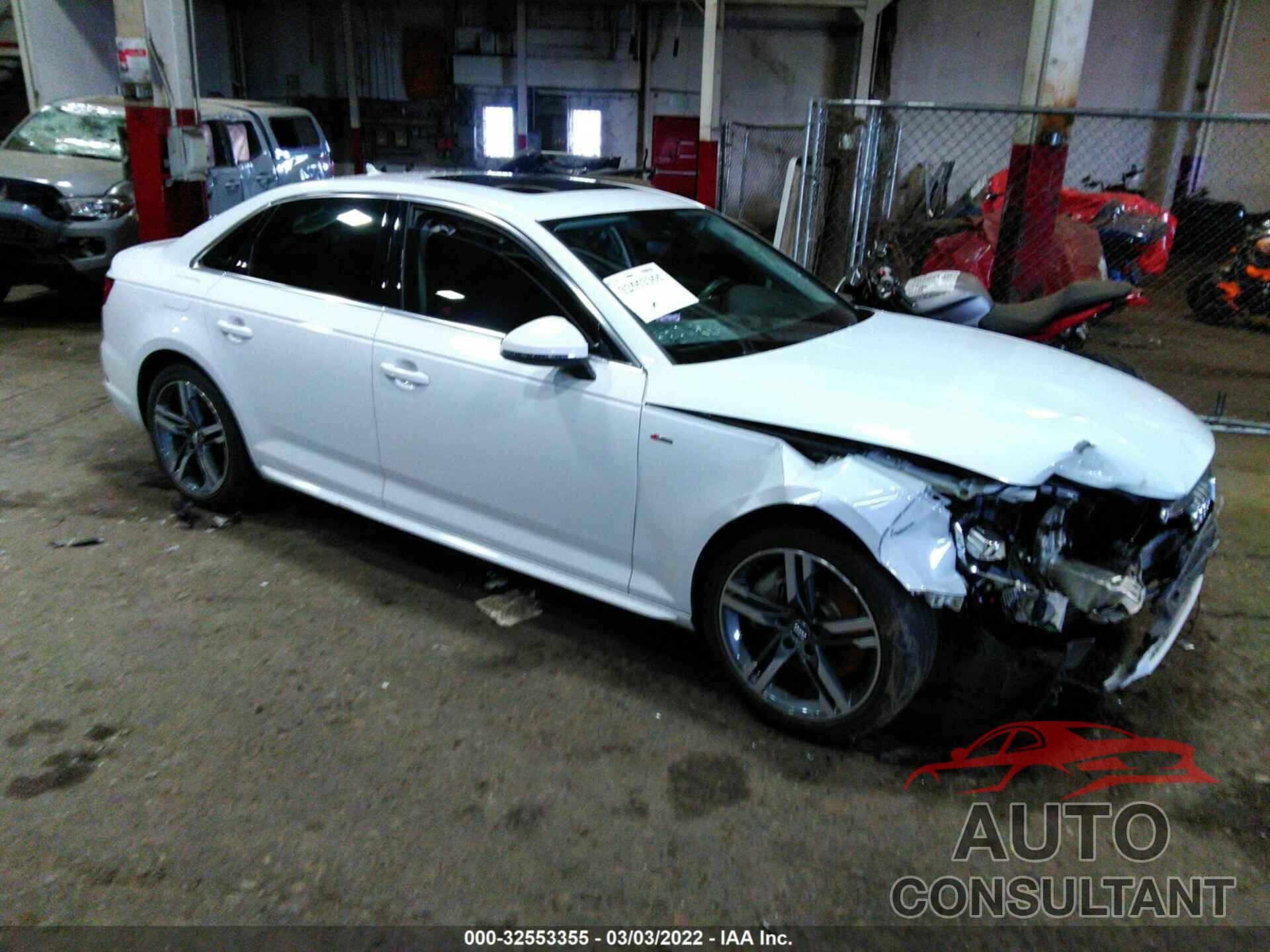 AUDI A4 2017 - WAUENAF48HN071773