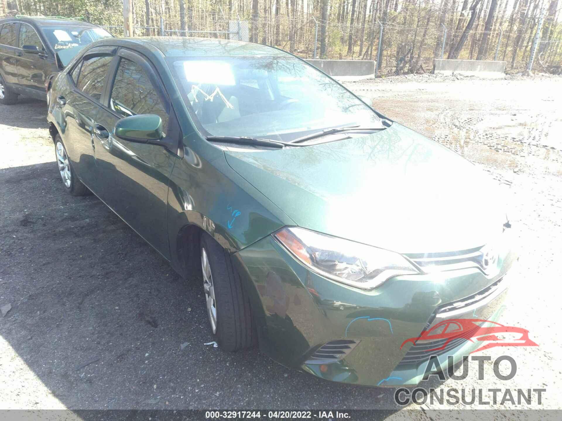 TOYOTA COROLLA 2016 - 2T1BURHE1GC672022