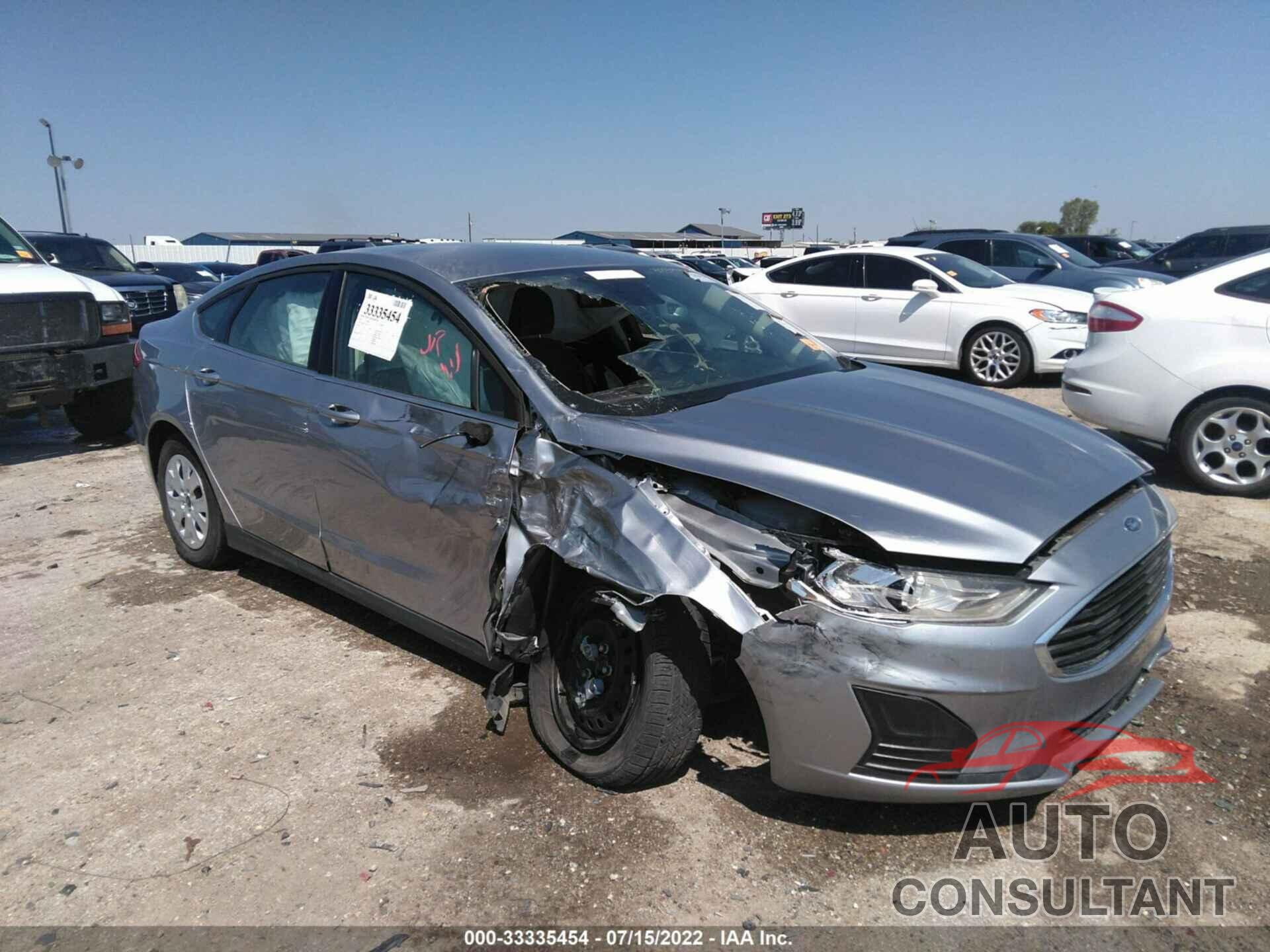 FORD FUSION 2020 - 3FA6P0G7XLR227425