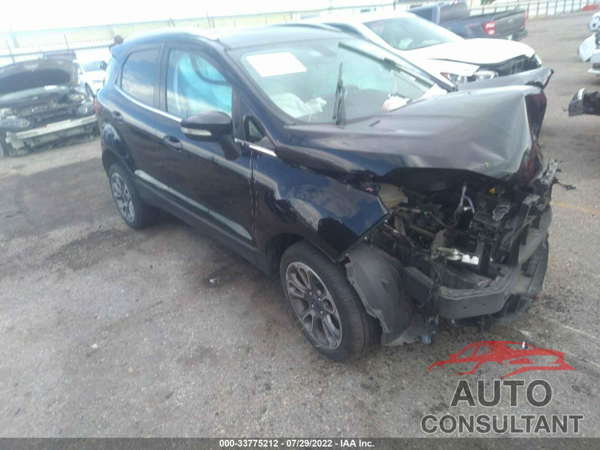 FORD ECOSPORT 2020 - MAJ6S3KL0LC352775