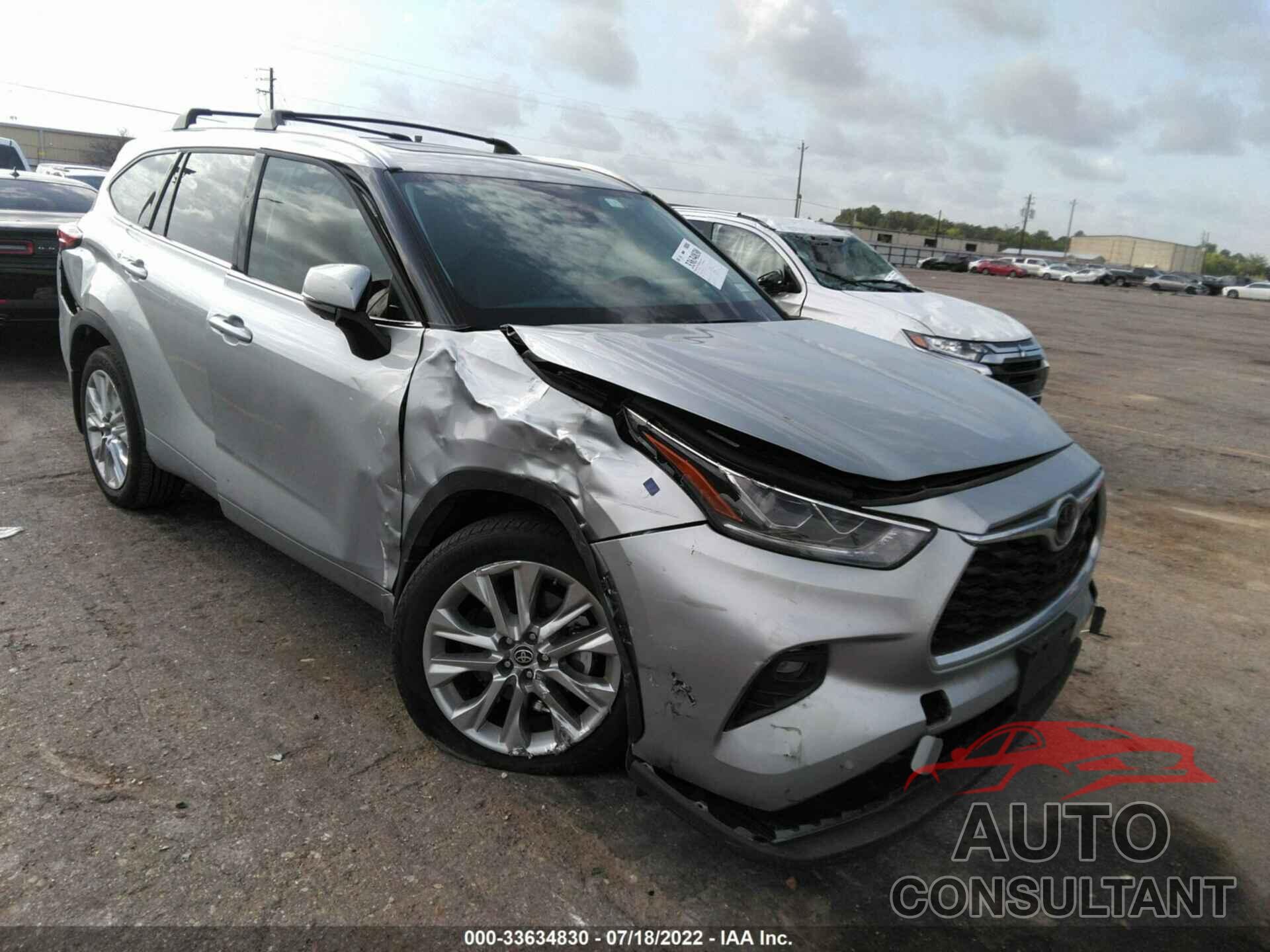 TOYOTA HIGHLANDER 2021 - 5TDYZRAHXMS090066