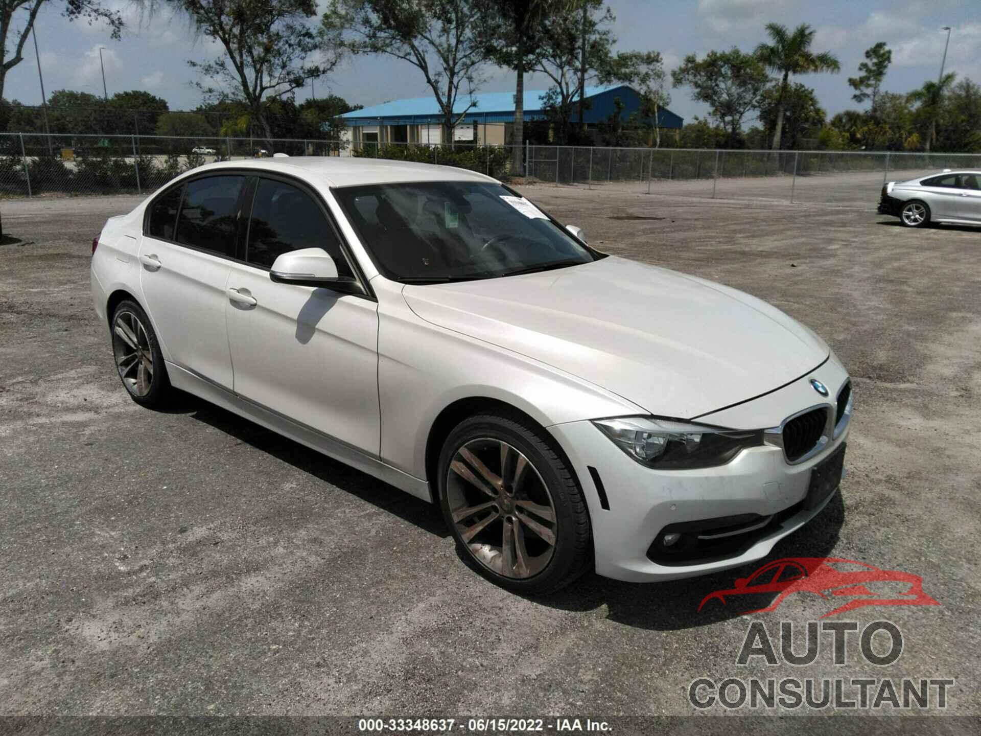 BMW 3 SERIES 2016 - WBA8E9G51GNT88599