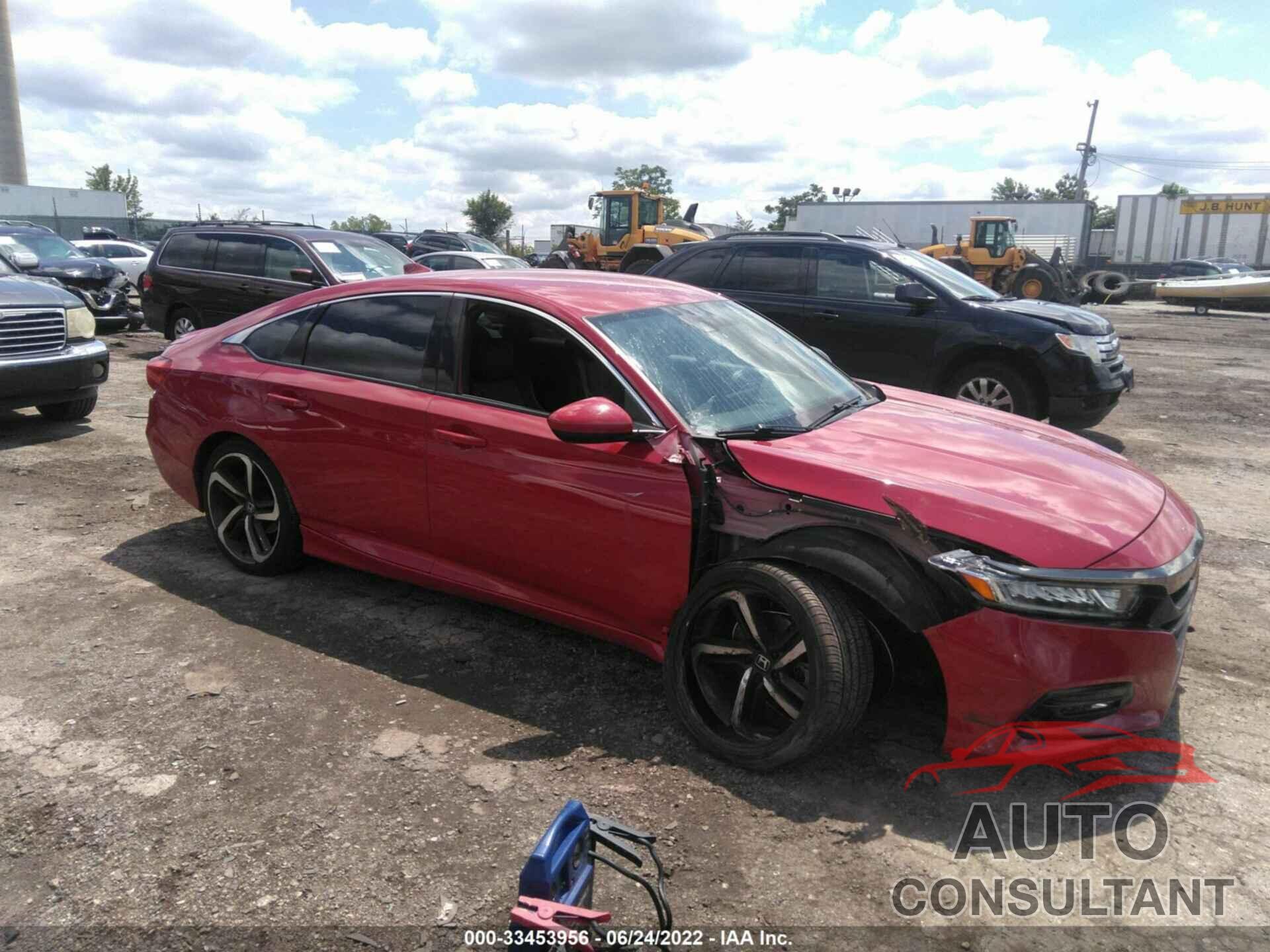 HONDA ACCORD SEDAN 2018 - 1HGCV1F33JA190234