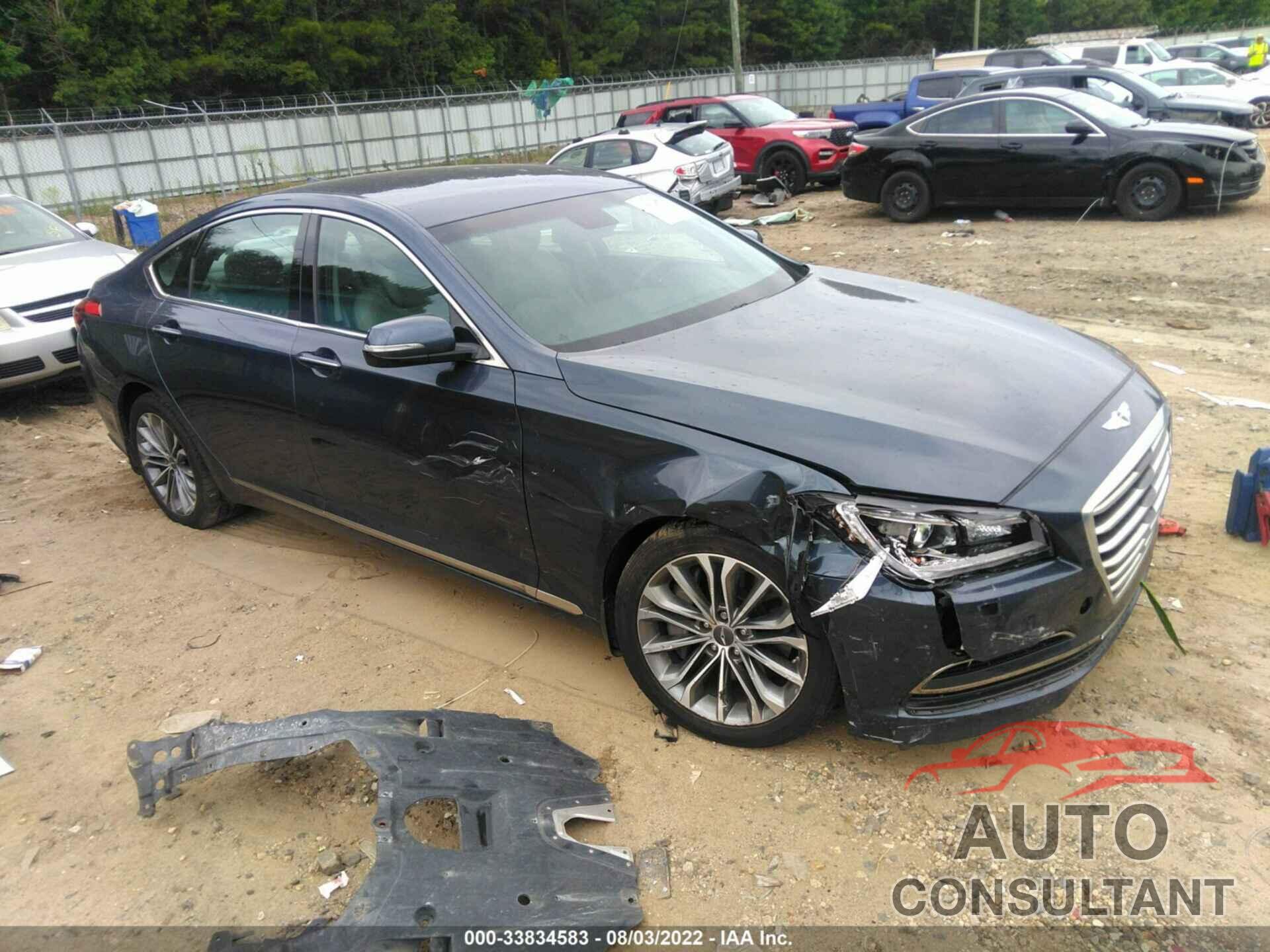 HYUNDAI GENESIS 2016 - KMHGN4JE5GU107660