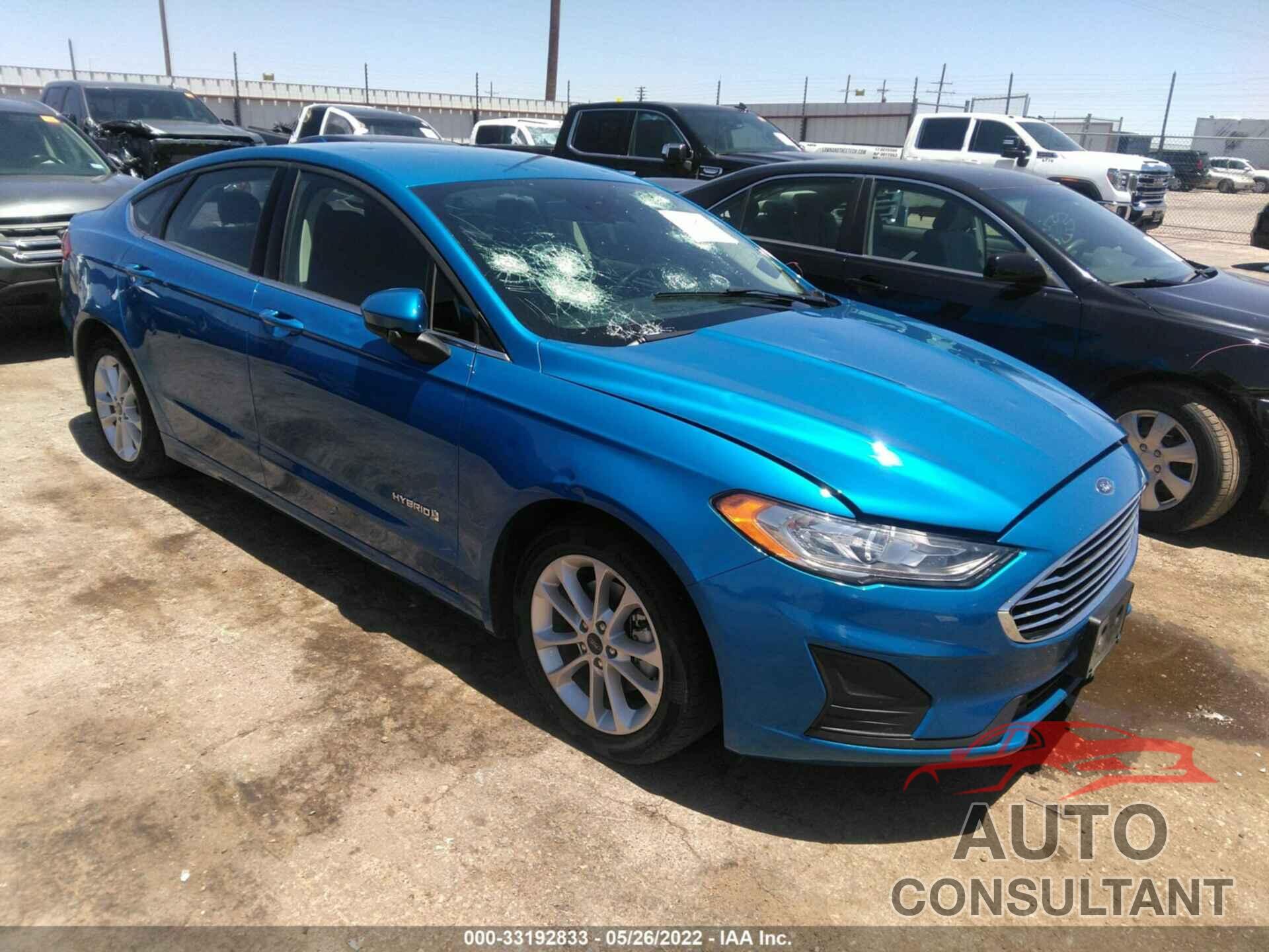 FORD FUSION HYBRID 2019 - 3FA6P0LU6KR179710