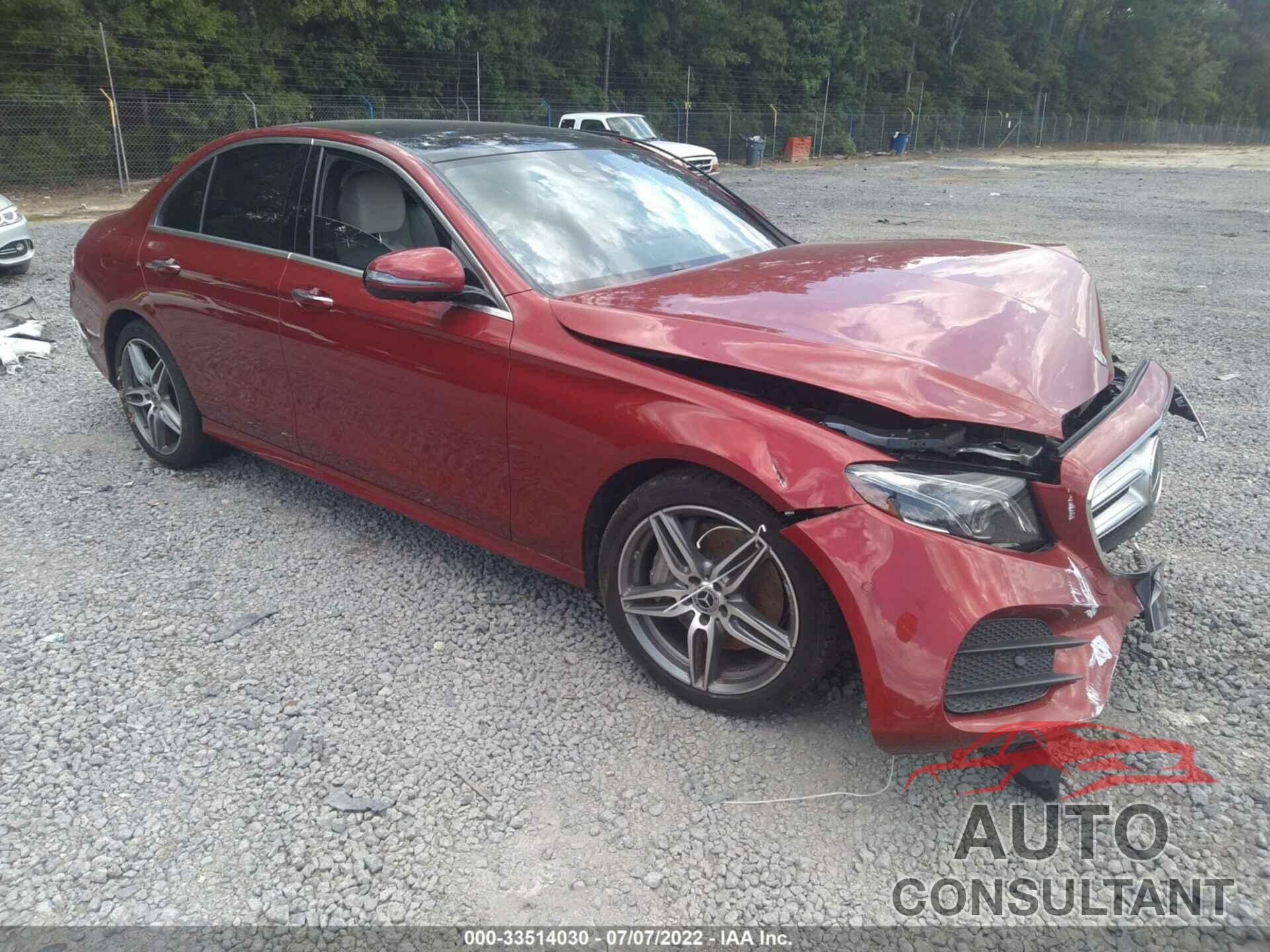MERCEDES-BENZ E-CLASS 2019 - WDDZF6JB7KA495891