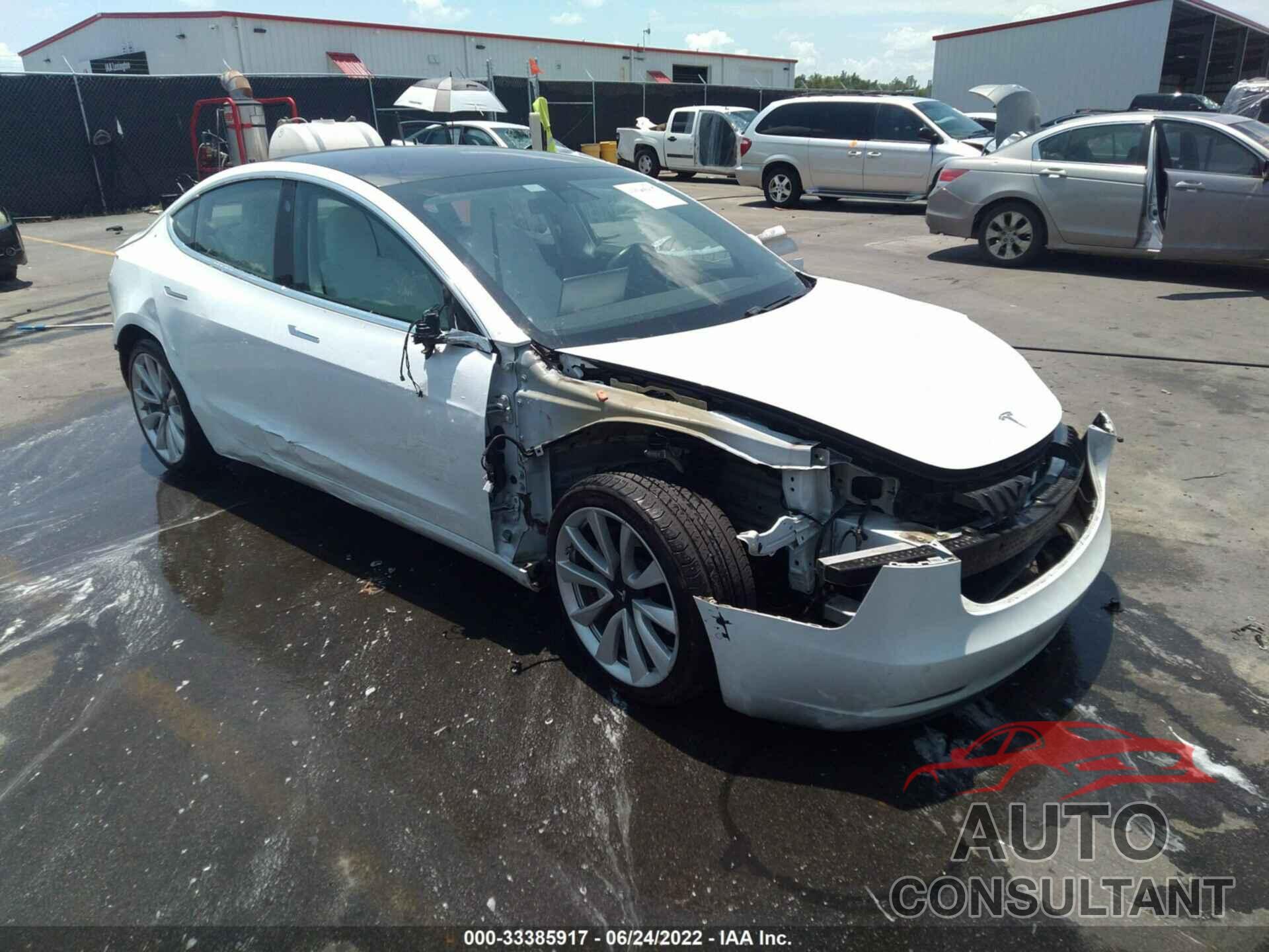 TESLA MODEL 3 2018 - 5YJ3E1EB8JF135485