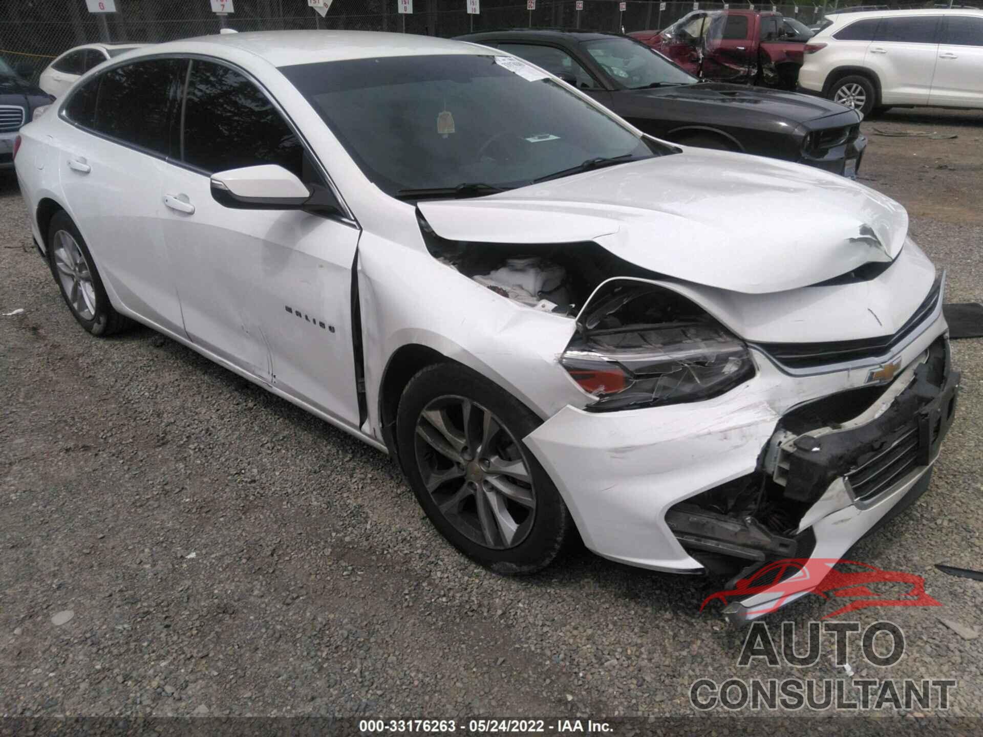 CHEVROLET MALIBU 2016 - 1G1ZE5ST9GF208861