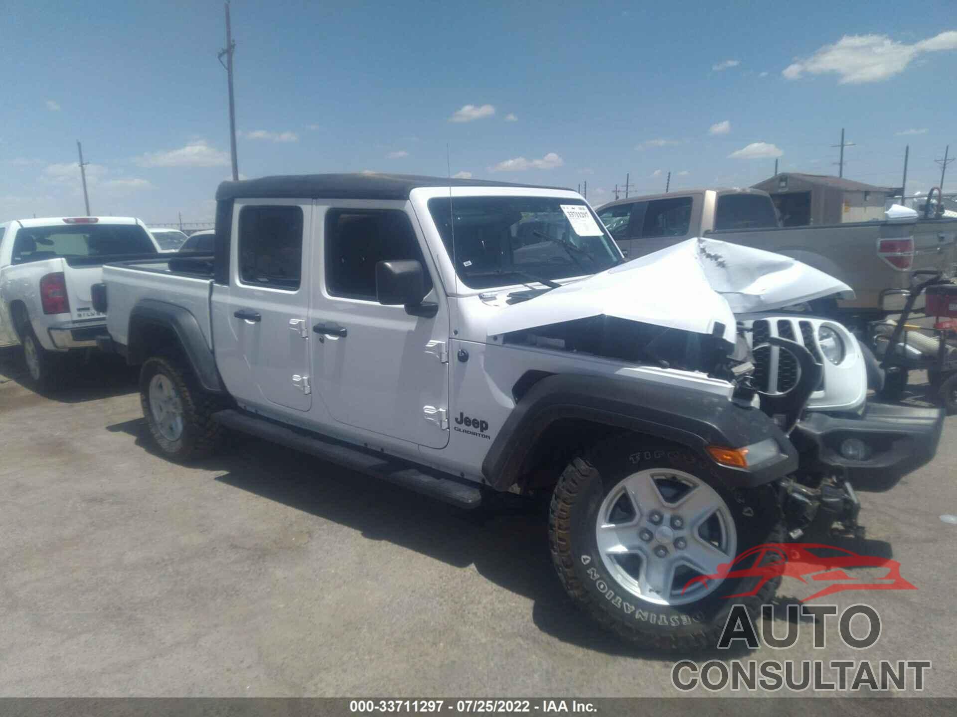 JEEP GLADIATOR 2020 - 1C6HJTAG3LL154838