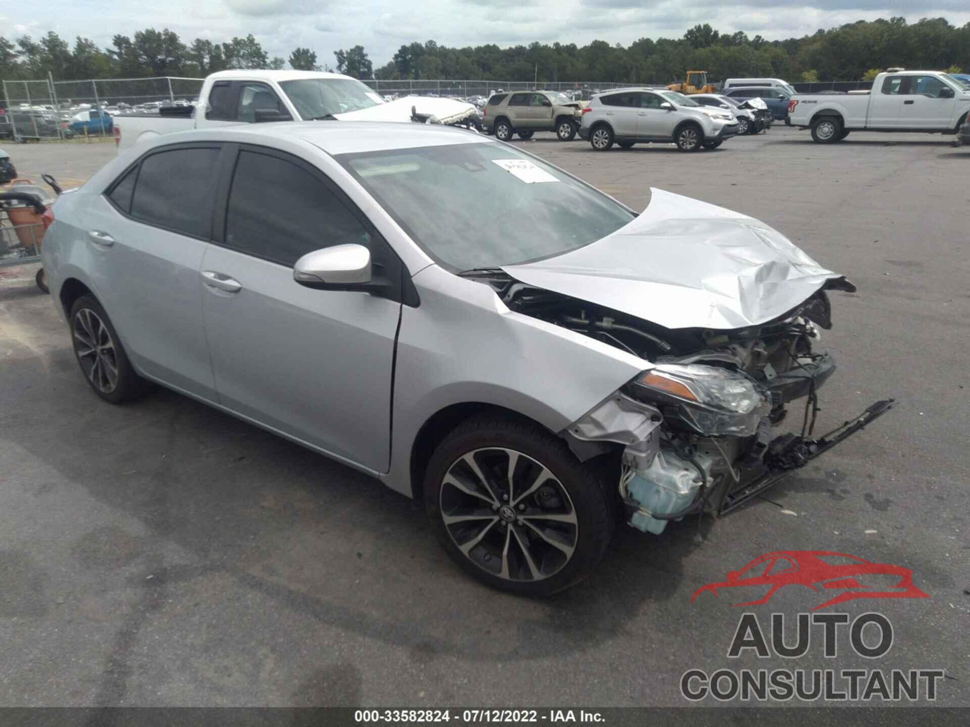 TOYOTA COROLLA 2017 - 5YFBURHE3HP612907