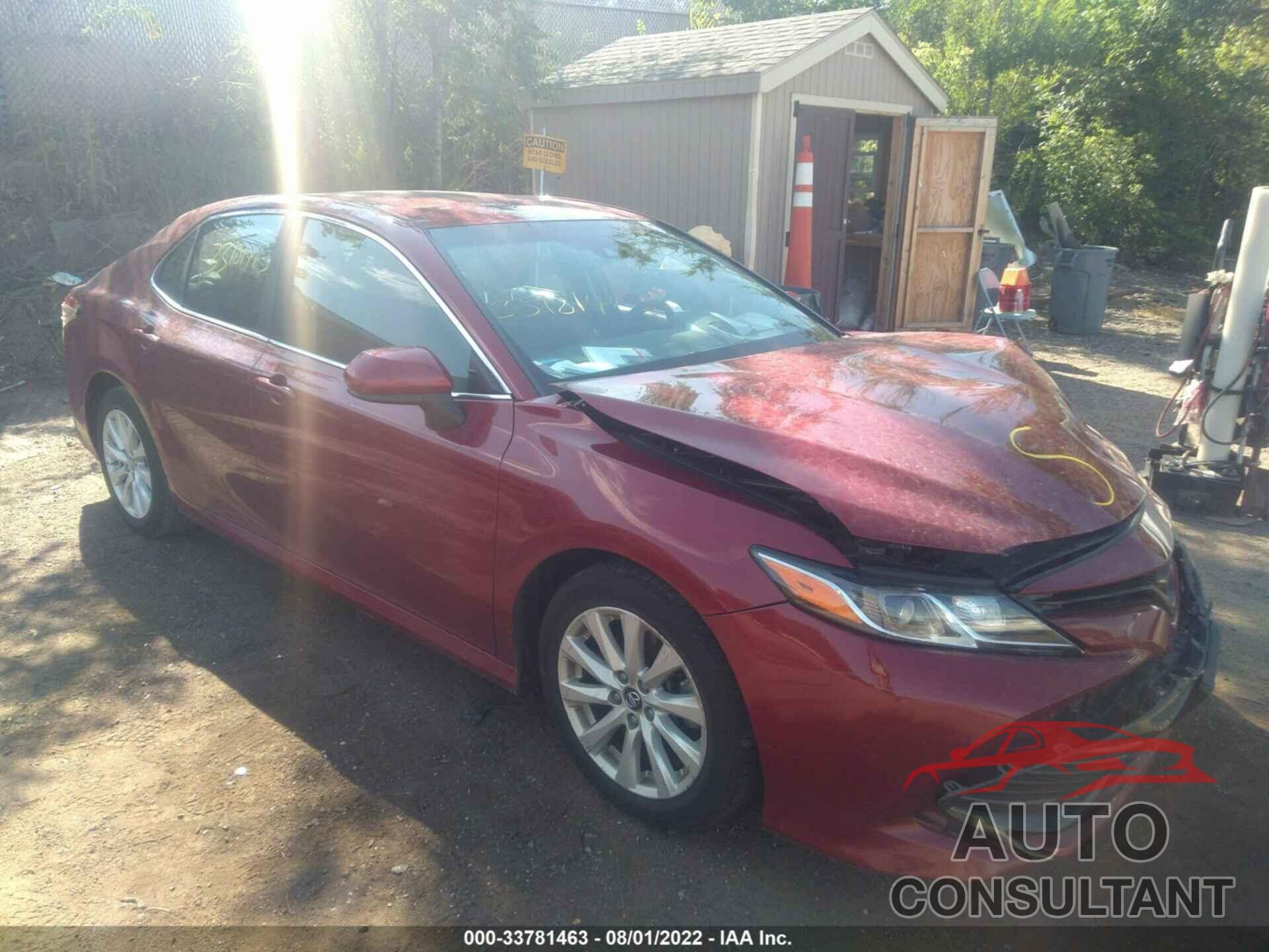 TOYOTA CAMRY 2018 - 4T1B11HKXJU649943
