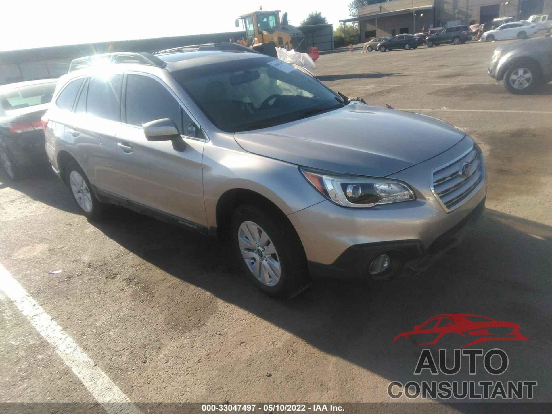 SUBARU OUTBACK 2016 - 4S4BSAECXG3276489