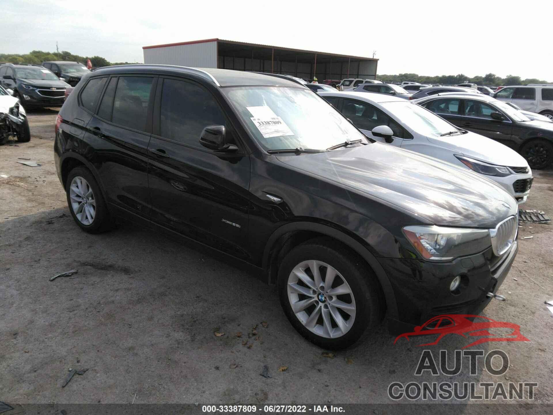 BMW X3 2016 - 5UXWX9C56G0D66865