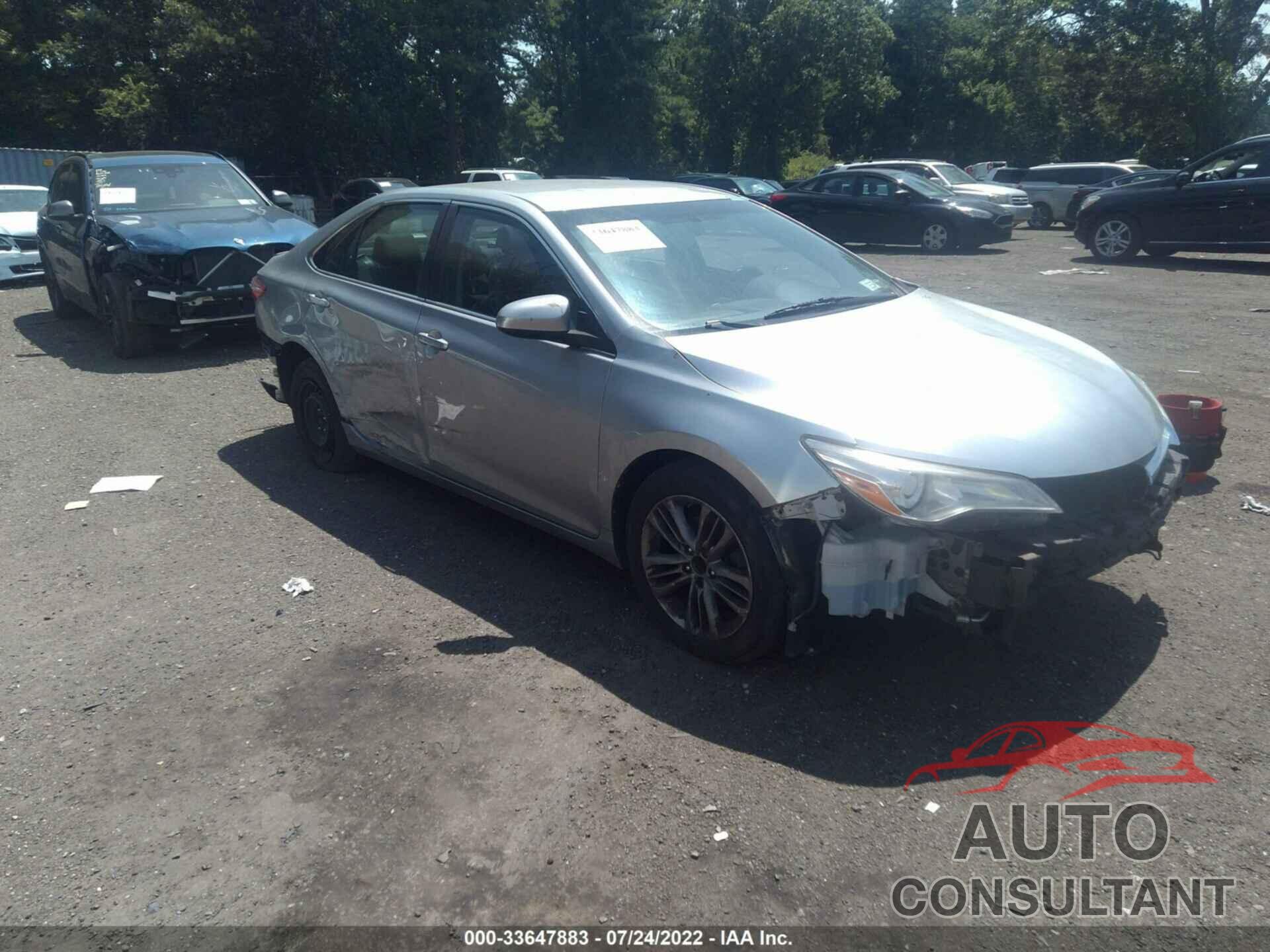 TOYOTA CAMRY 2017 - 4T1BF1FK4HU690891