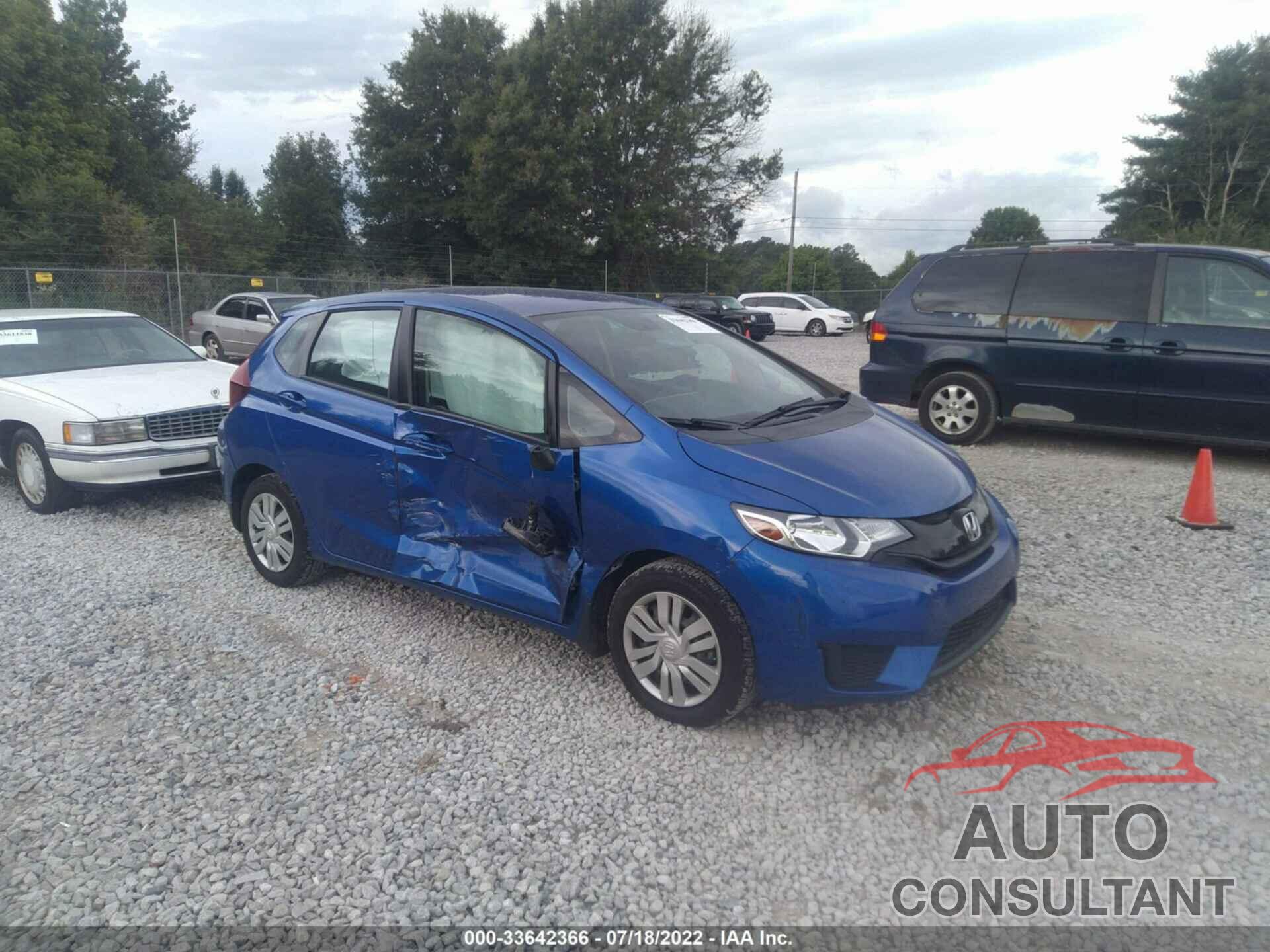 HONDA FIT 2016 - 3HGGK5H50GM700826