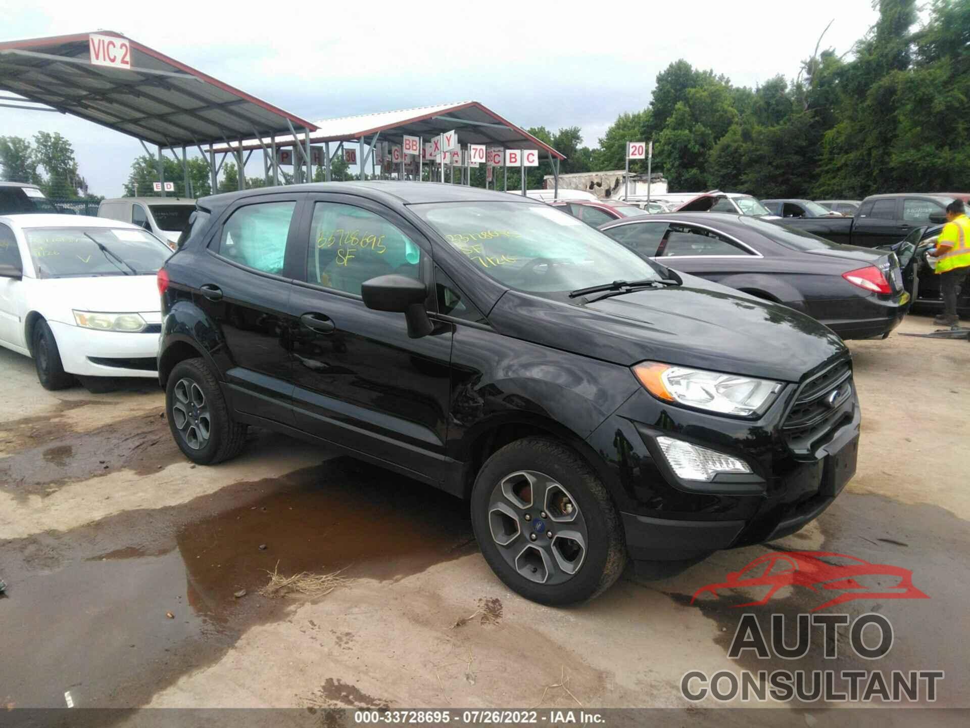 FORD ECOSPORT 2020 - MAJ6S3FL2LC317715