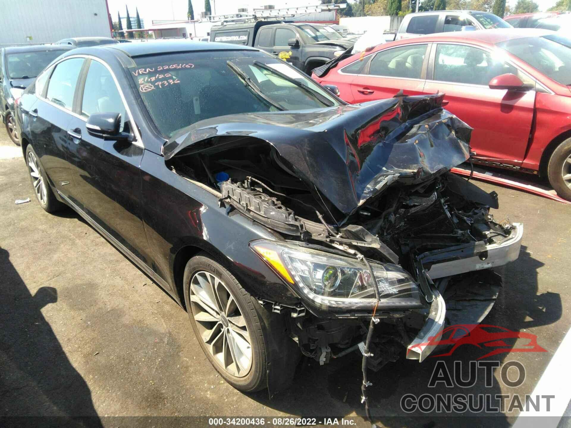 HYUNDAI GENESIS 2016 - KMHGN4JE2GU139336