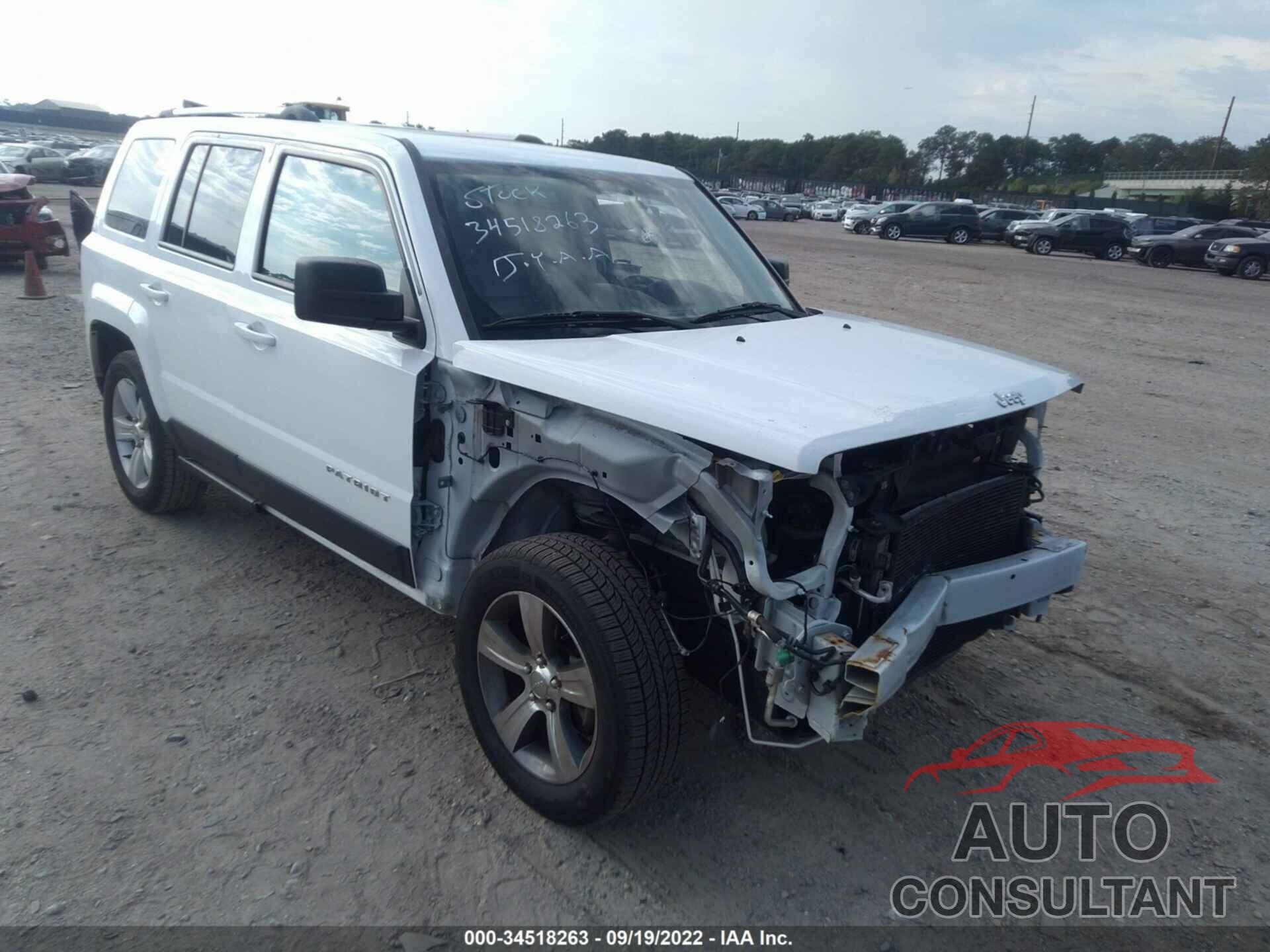 JEEP PATRIOT 2017 - 1C4NJRFB8HD108225